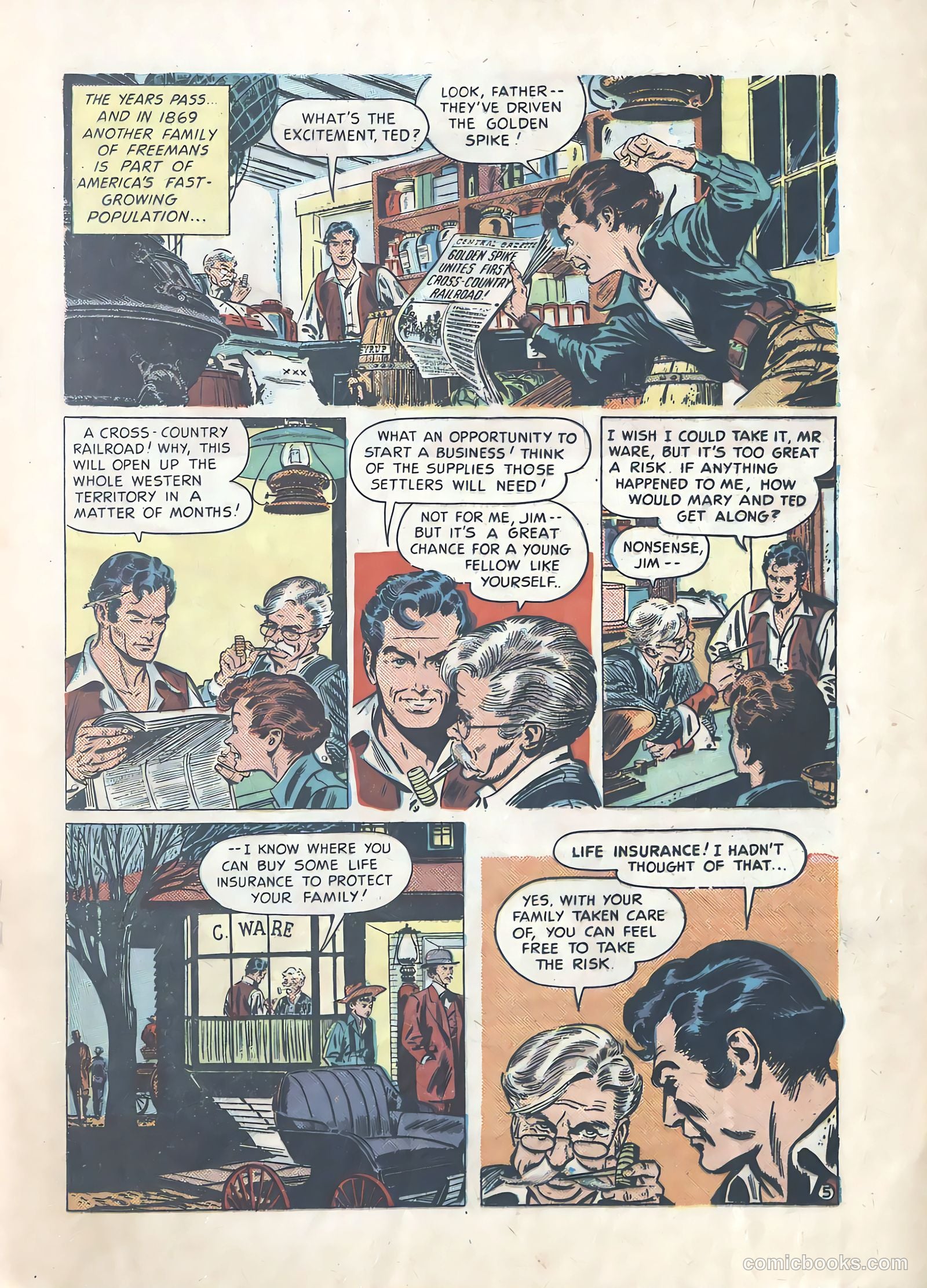 Frontiers of Freedom #1 (1950) — page 5 of 8
