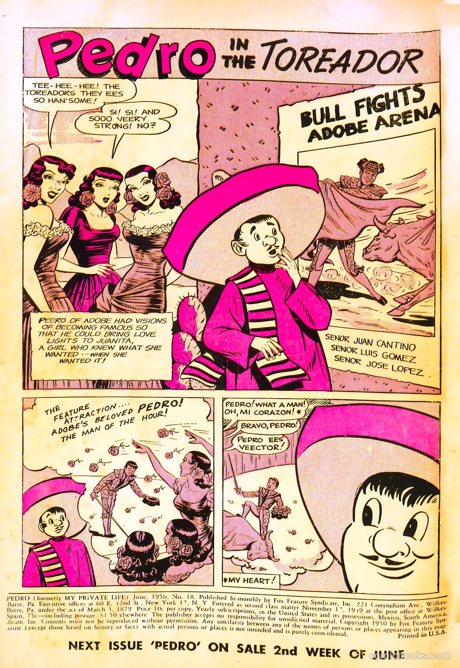 Pedro #1 (1950) — page 2 of 36