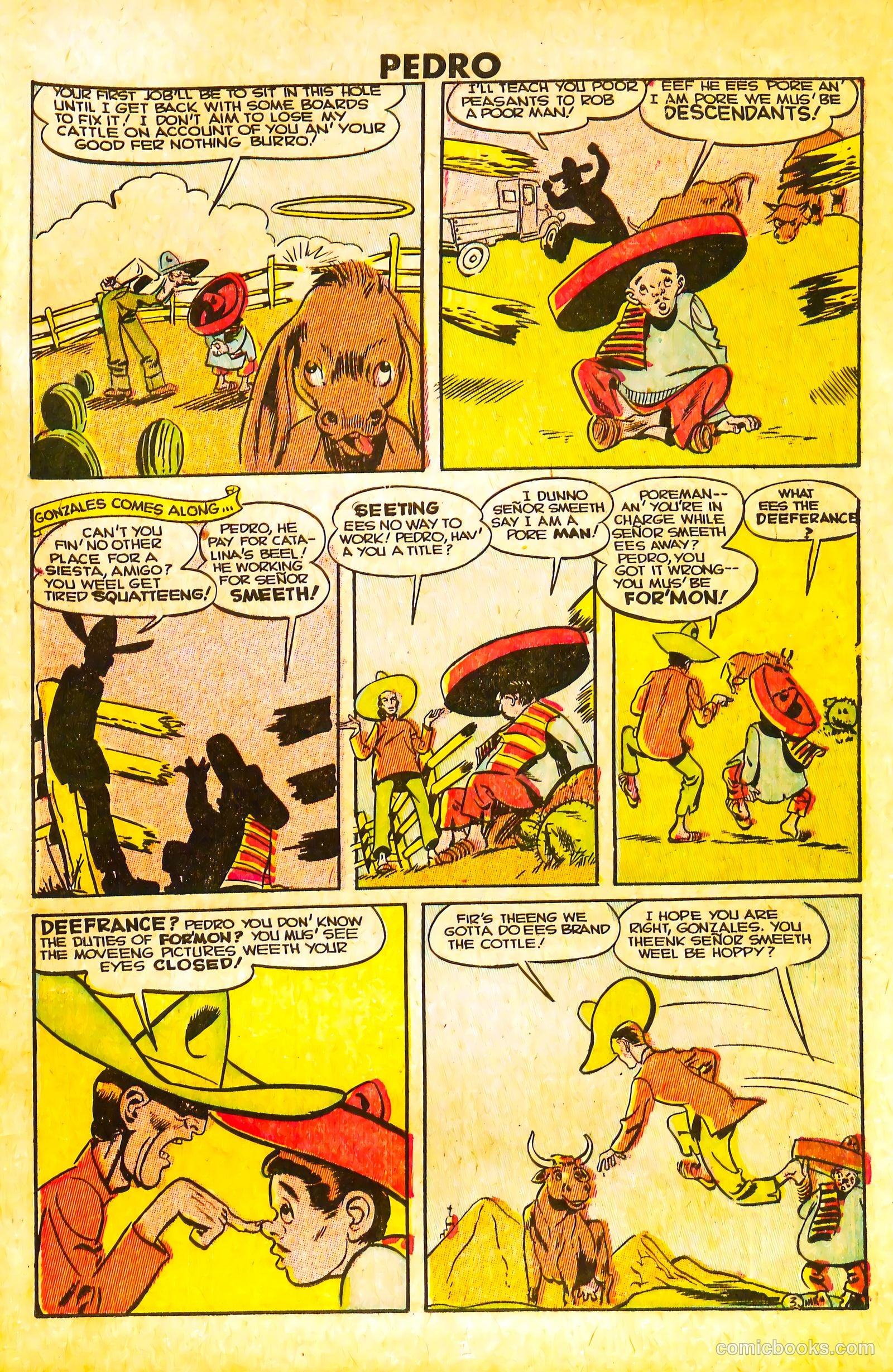 Pedro #1 (1950) — page 11 of 36