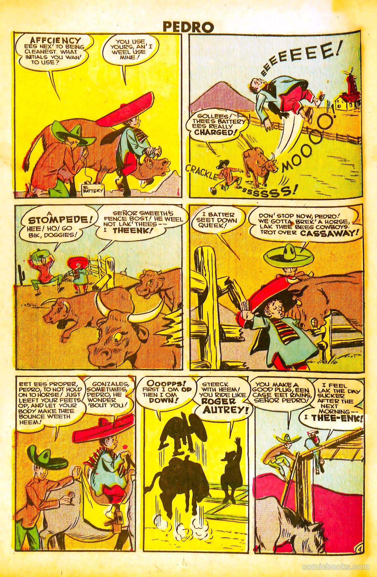 Pedro #1 (1950) — page 12 of 36