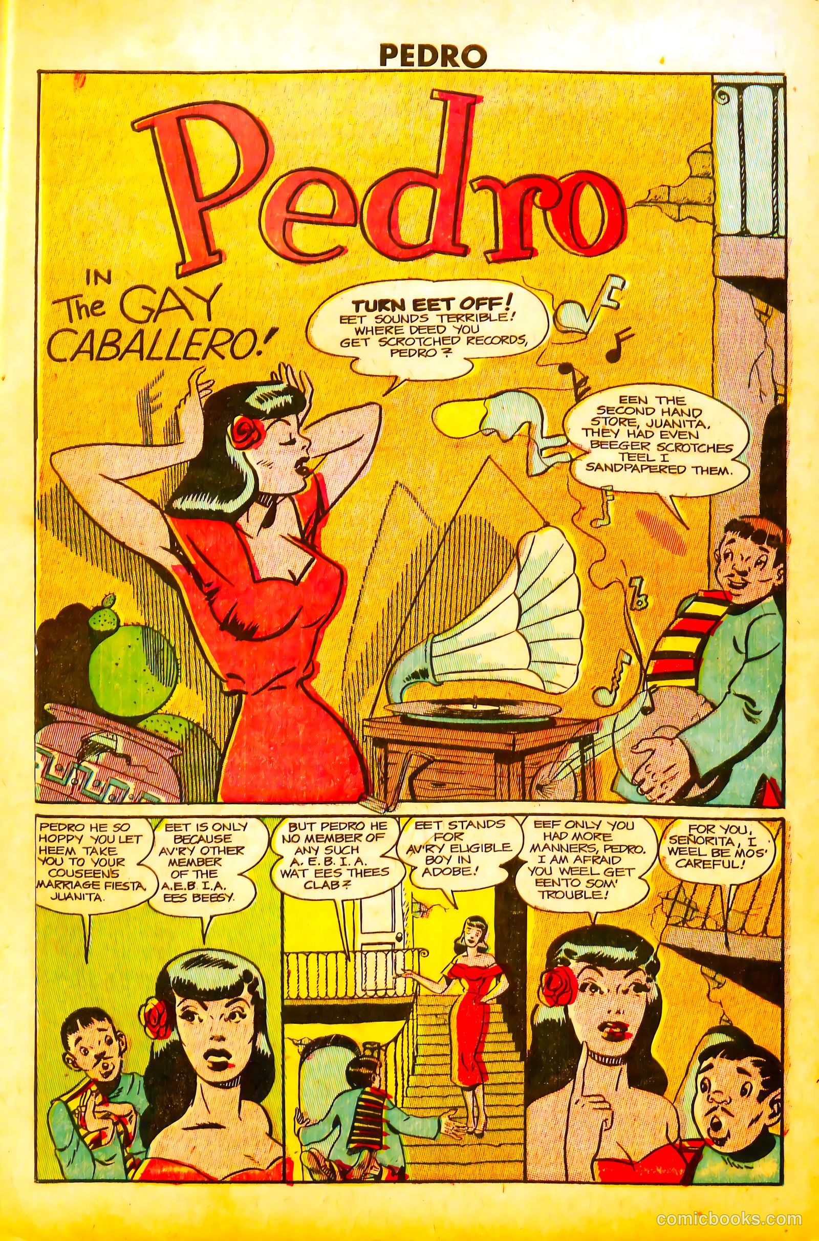 Pedro #1 (1950) — page 28 of 36