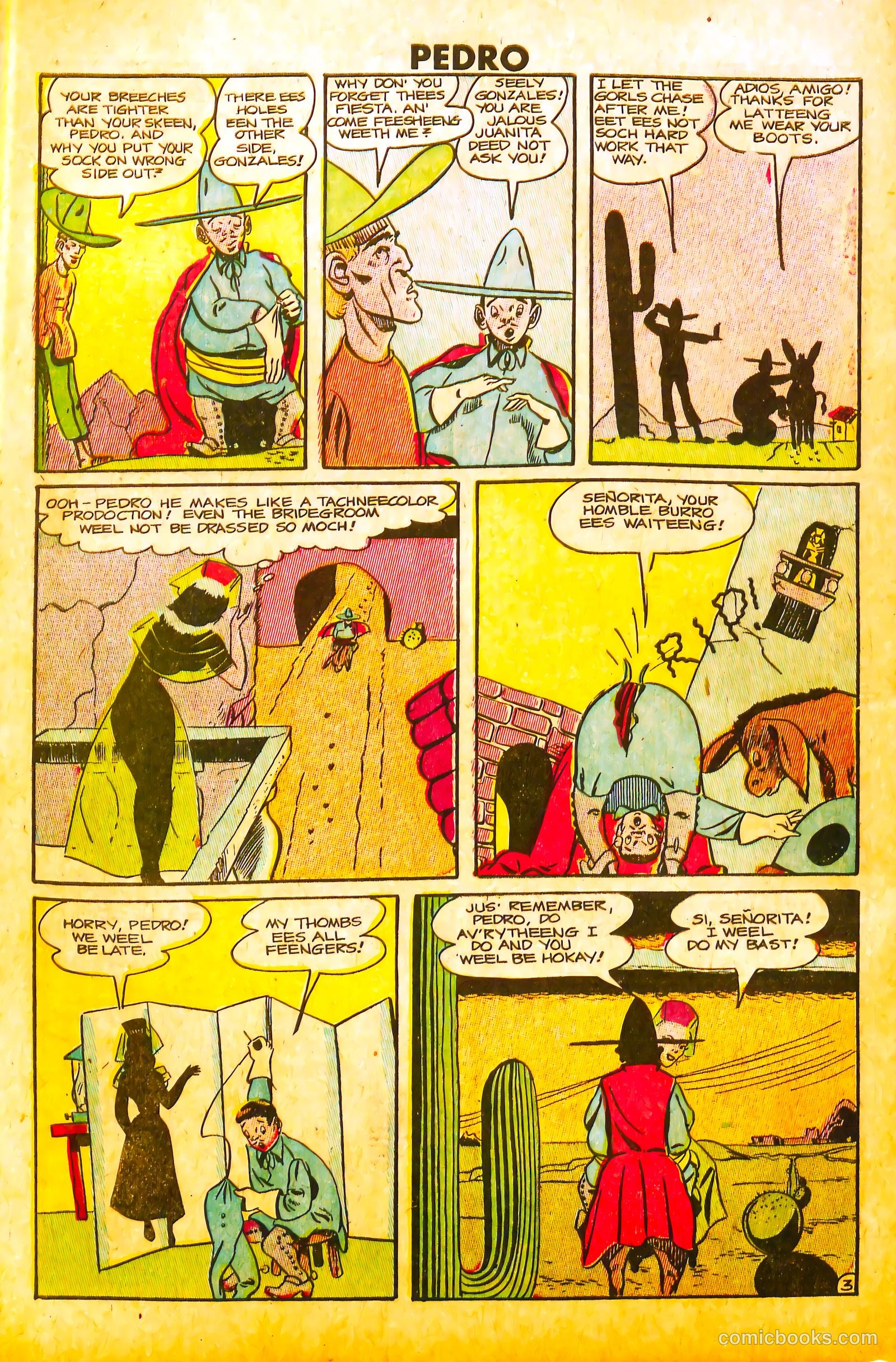 Pedro #1 (1950) — page 30 of 36