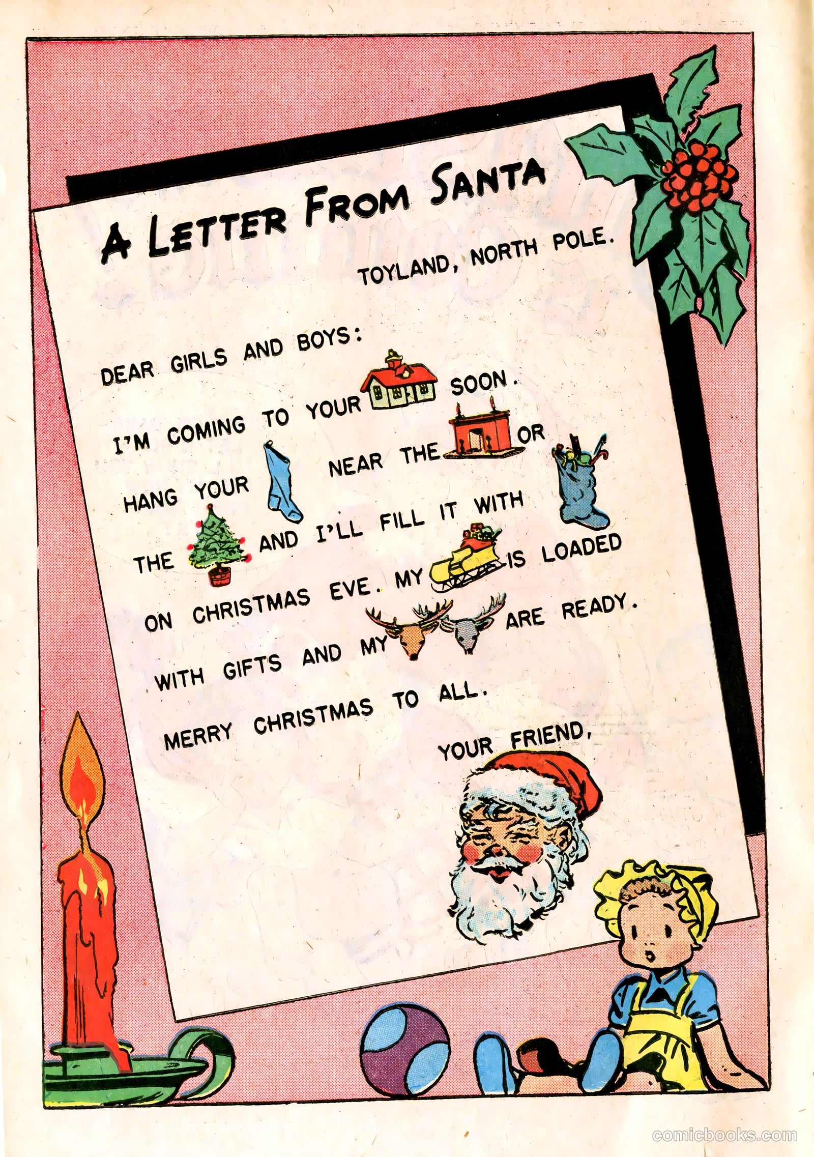 Christmas Is Coming #1 (1950) — page 2 of 15
