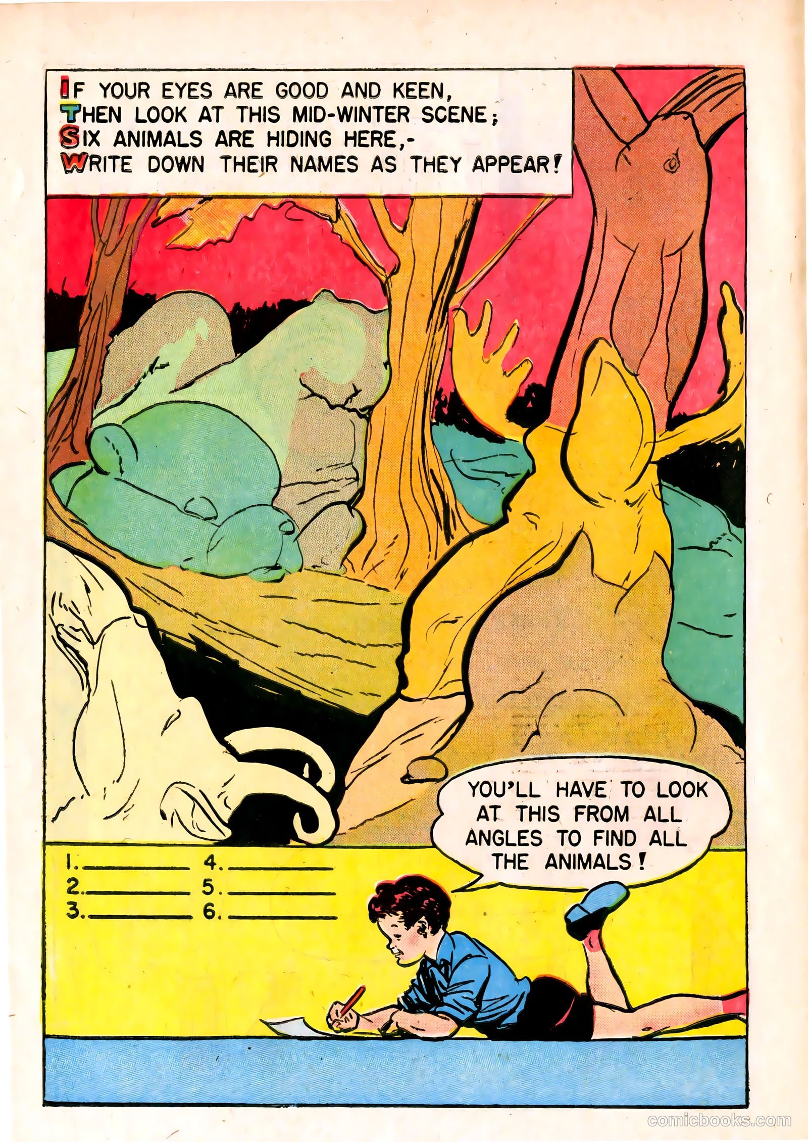 Christmas Is Coming #1 (1950) — page 6 of 15