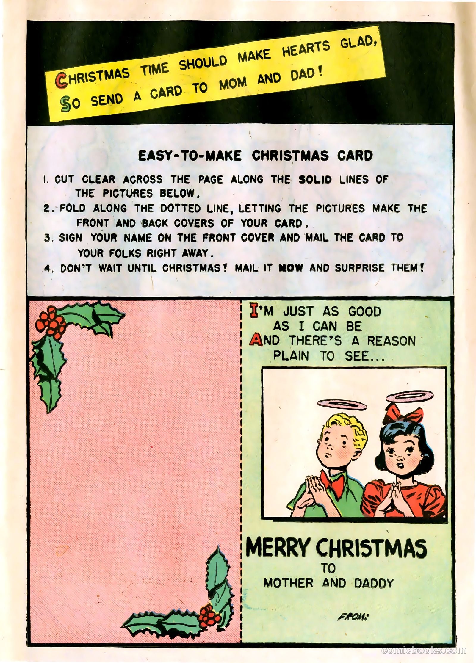 Christmas Is Coming #1 (1950) — page 14 of 15