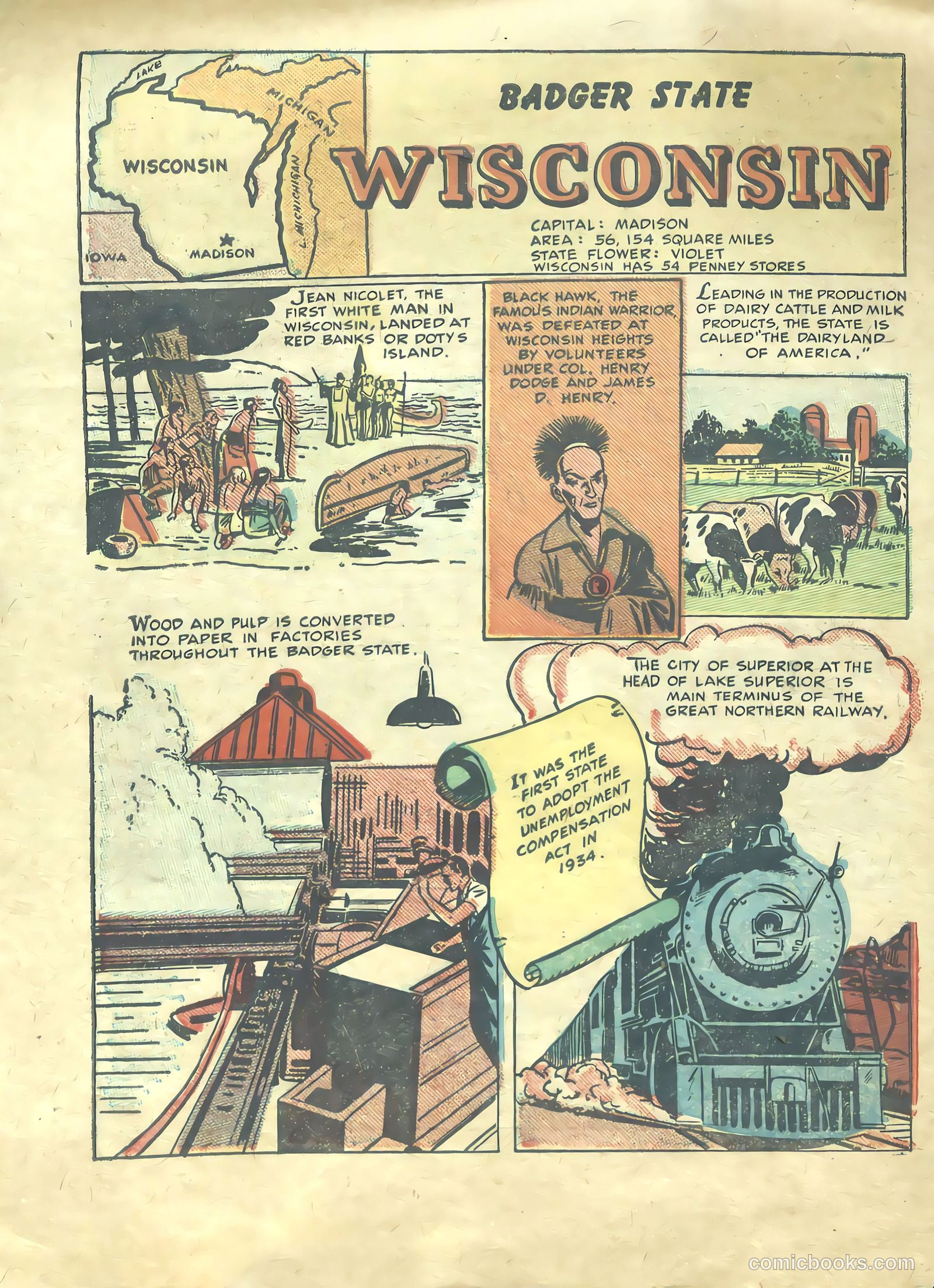 Our United States #1 (1949) — page 49 of 52
