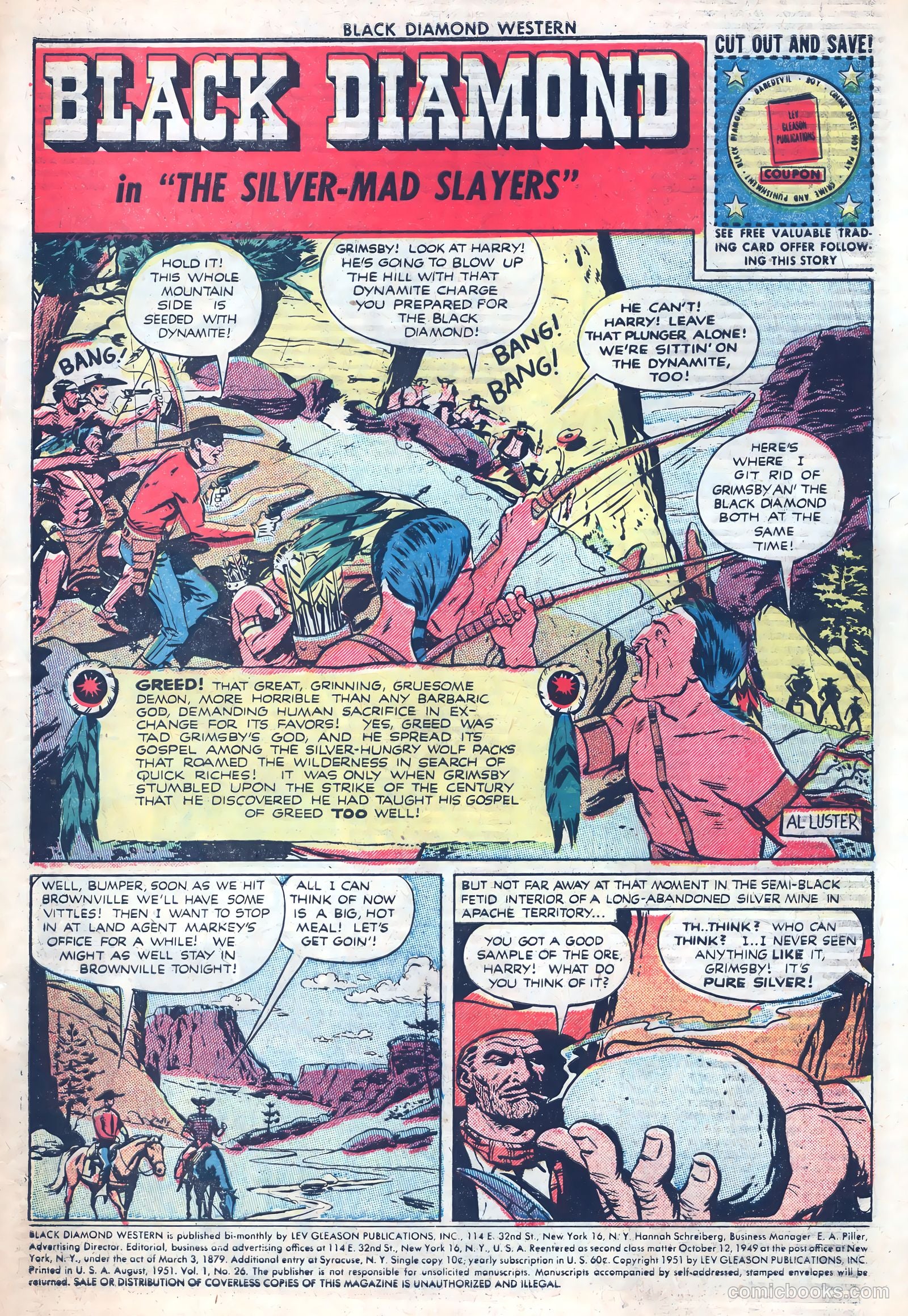 Black Diamond Western #26 (1949) — page 3 of 52