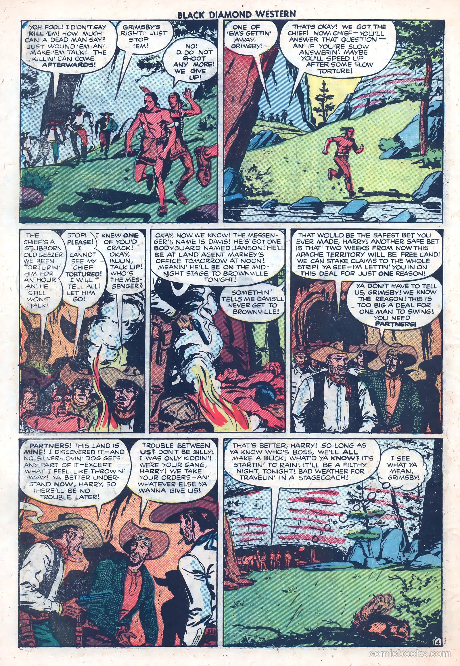 Black Diamond Western #26 (1949) — page 6 of 52