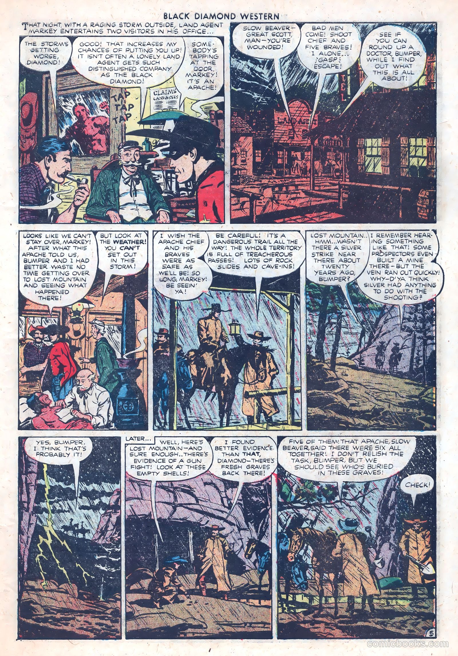 Black Diamond Western #26 (1949) — page 7 of 52