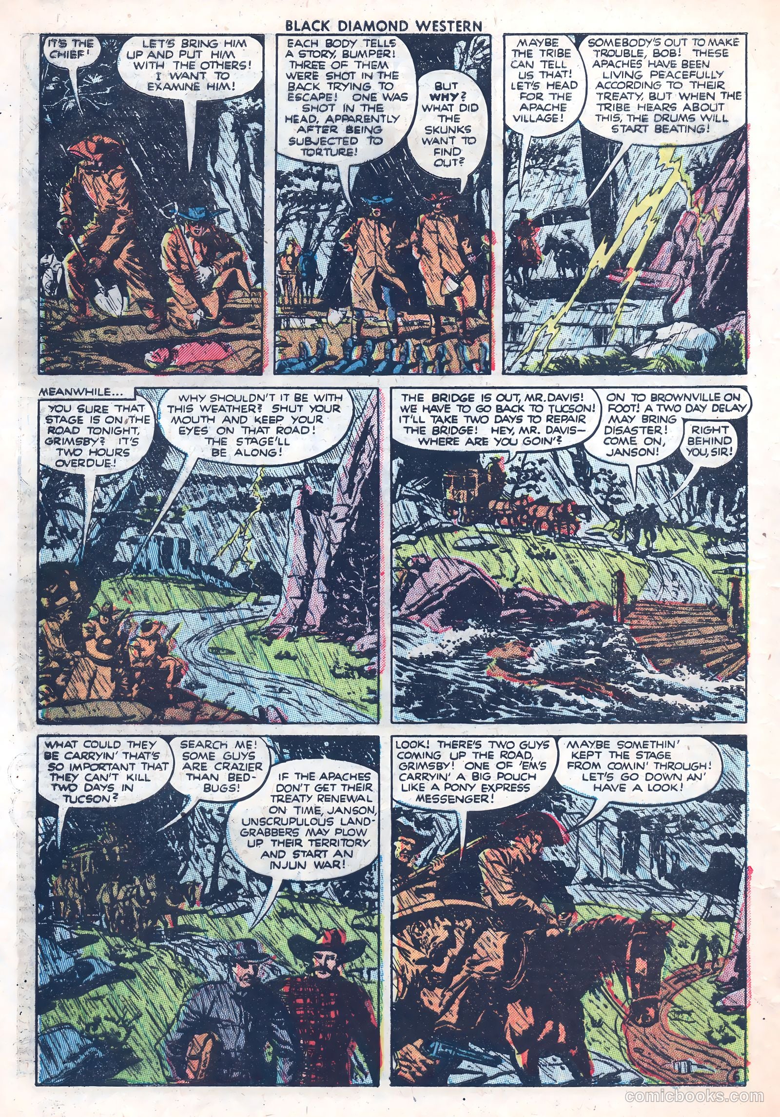 Black Diamond Western #26 (1949) — page 8 of 52