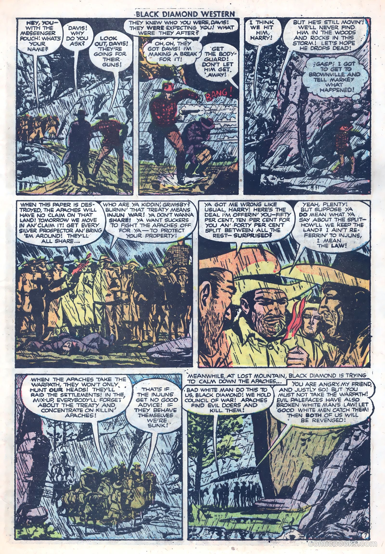 Black Diamond Western #26 (1949) — page 9 of 52