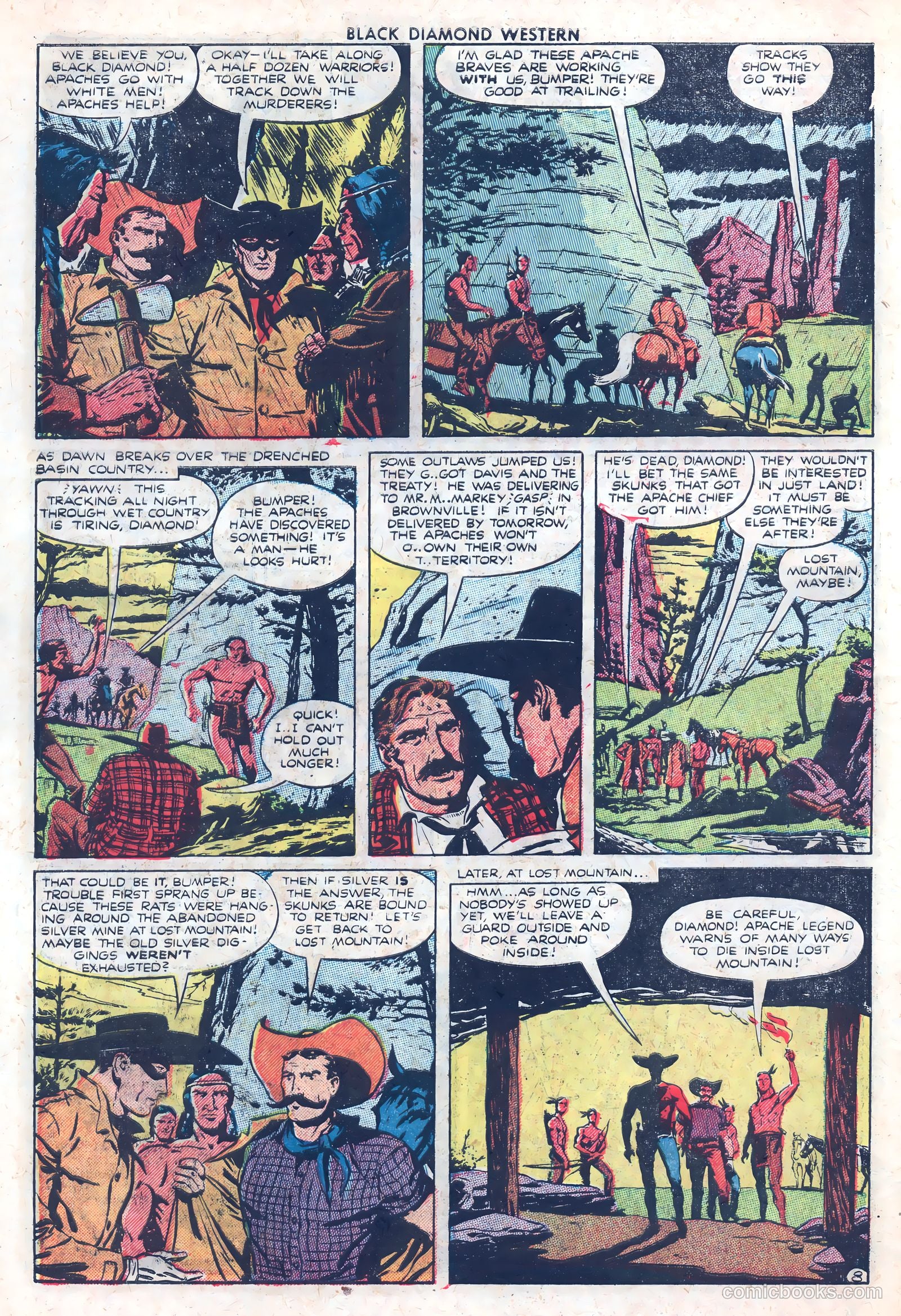 Black Diamond Western #26 (1949) — page 10 of 52