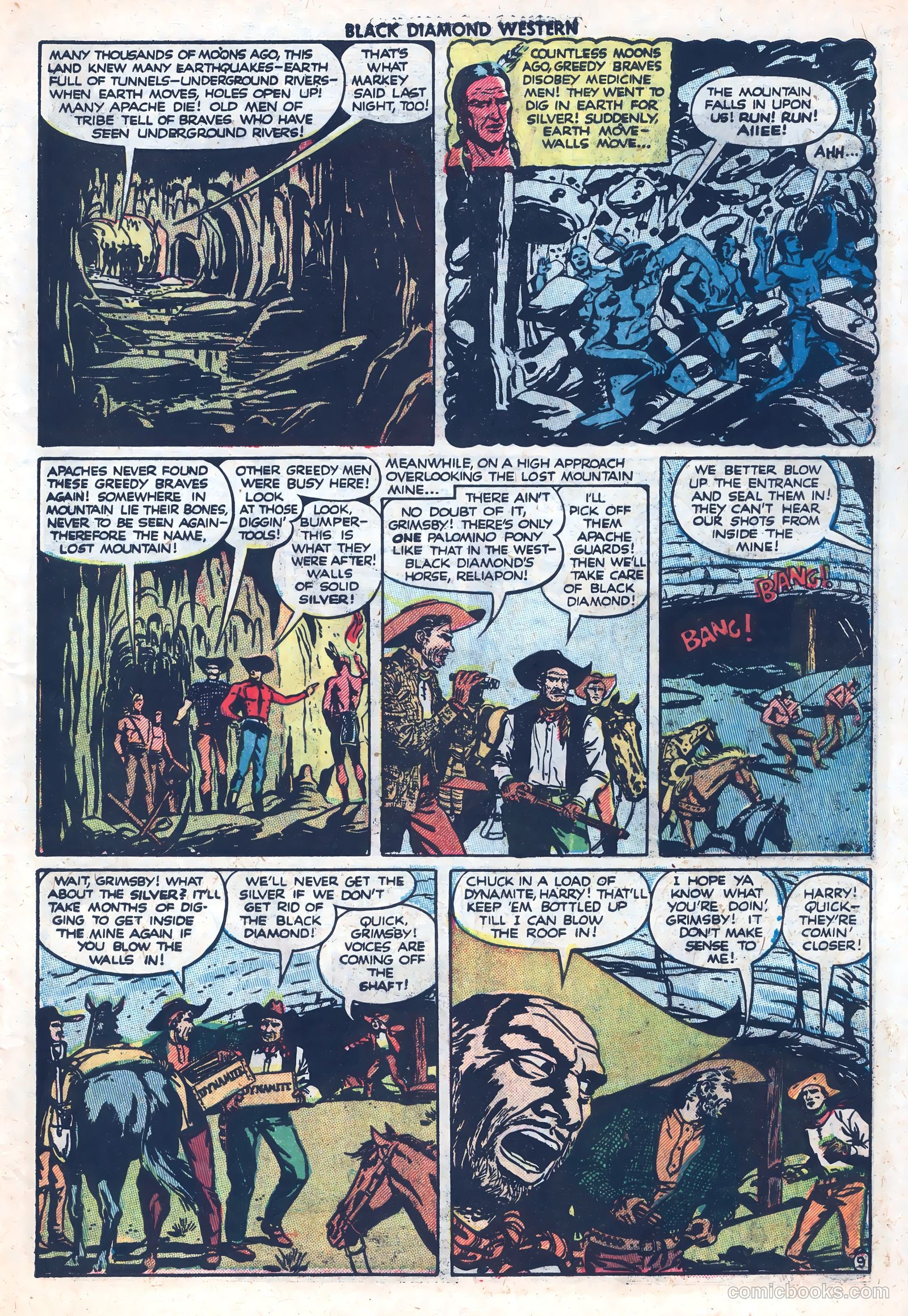 Black Diamond Western #26 (1949) — page 11 of 52