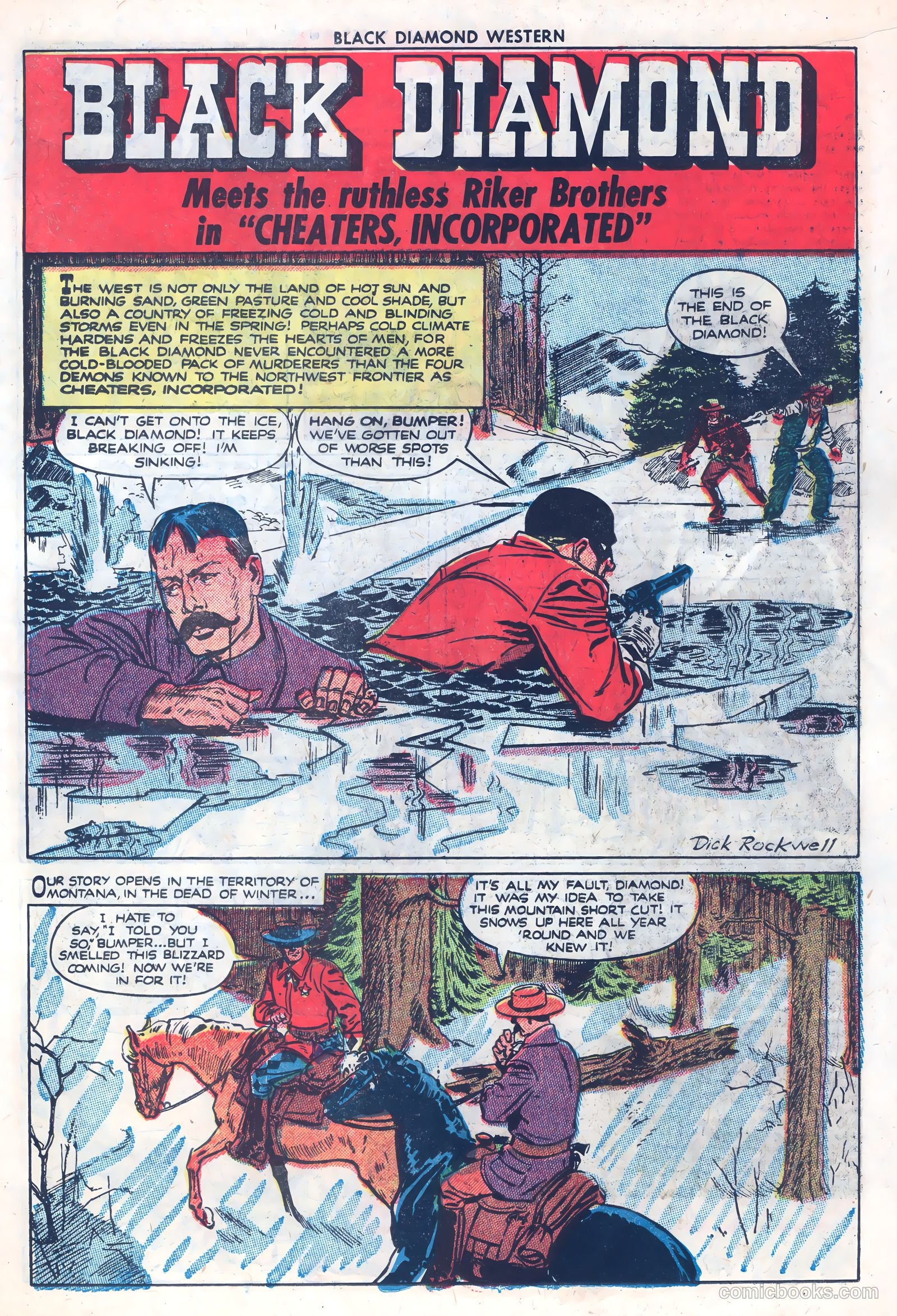 Black Diamond Western #26 (1949) — page 17 of 52