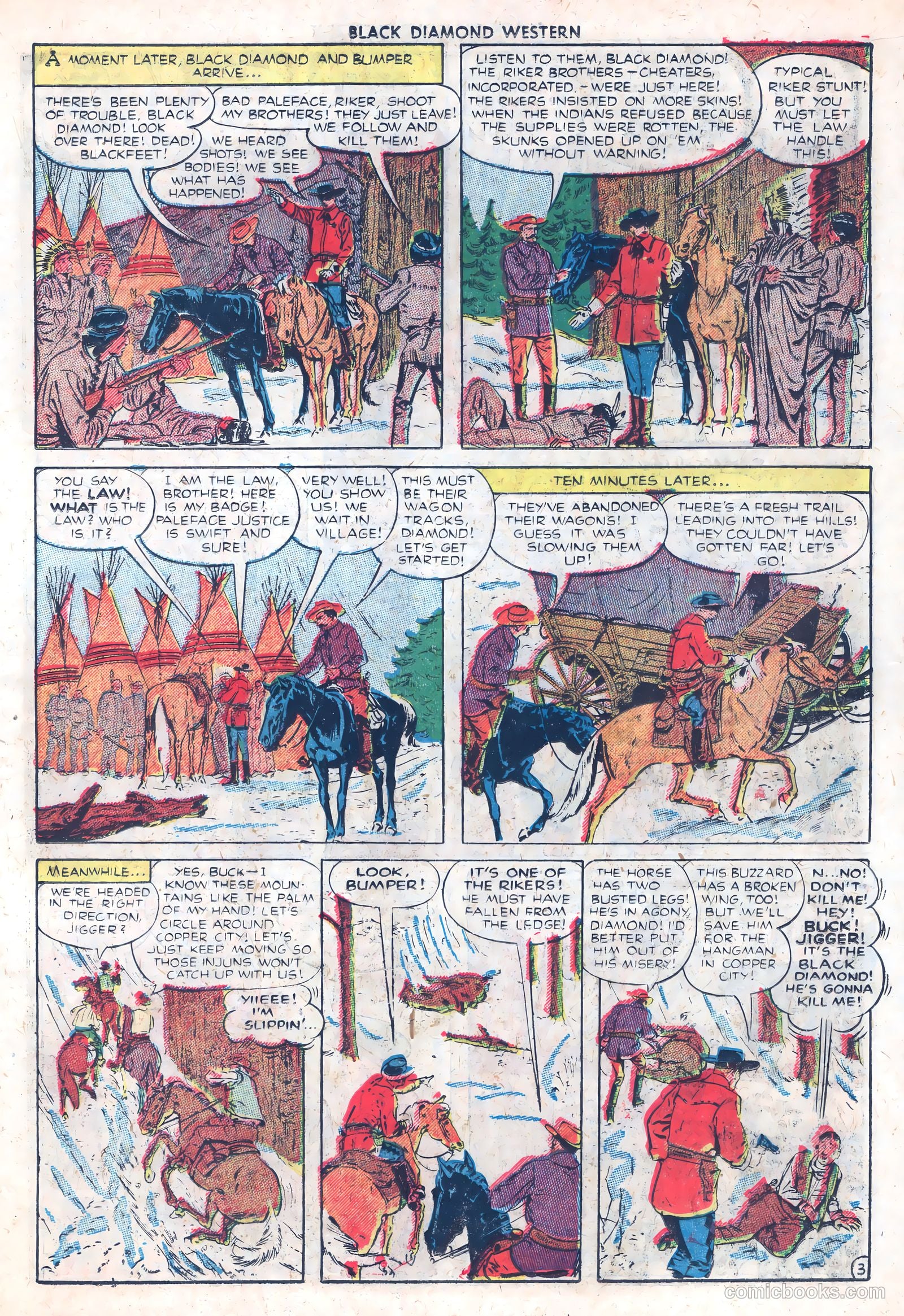 Black Diamond Western #26 (1949) — page 19 of 52