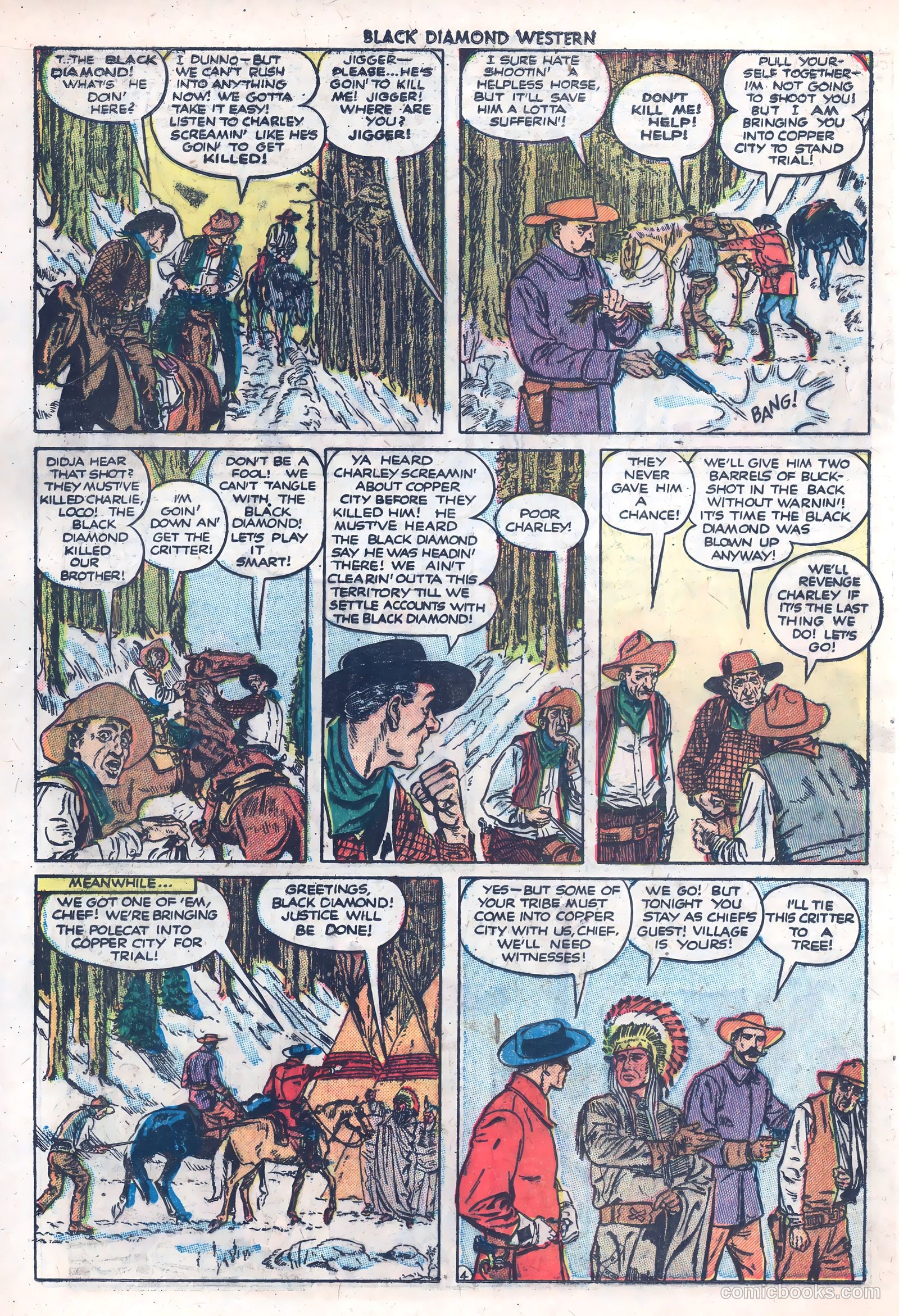 Black Diamond Western #26 (1949) — page 20 of 52