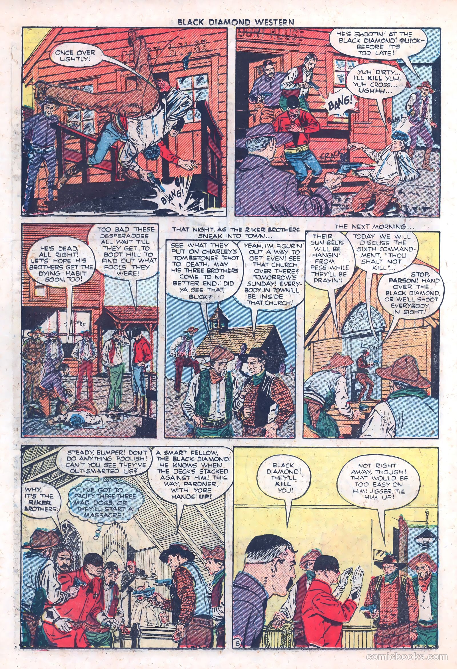 Black Diamond Western #26 (1949) — page 22 of 52