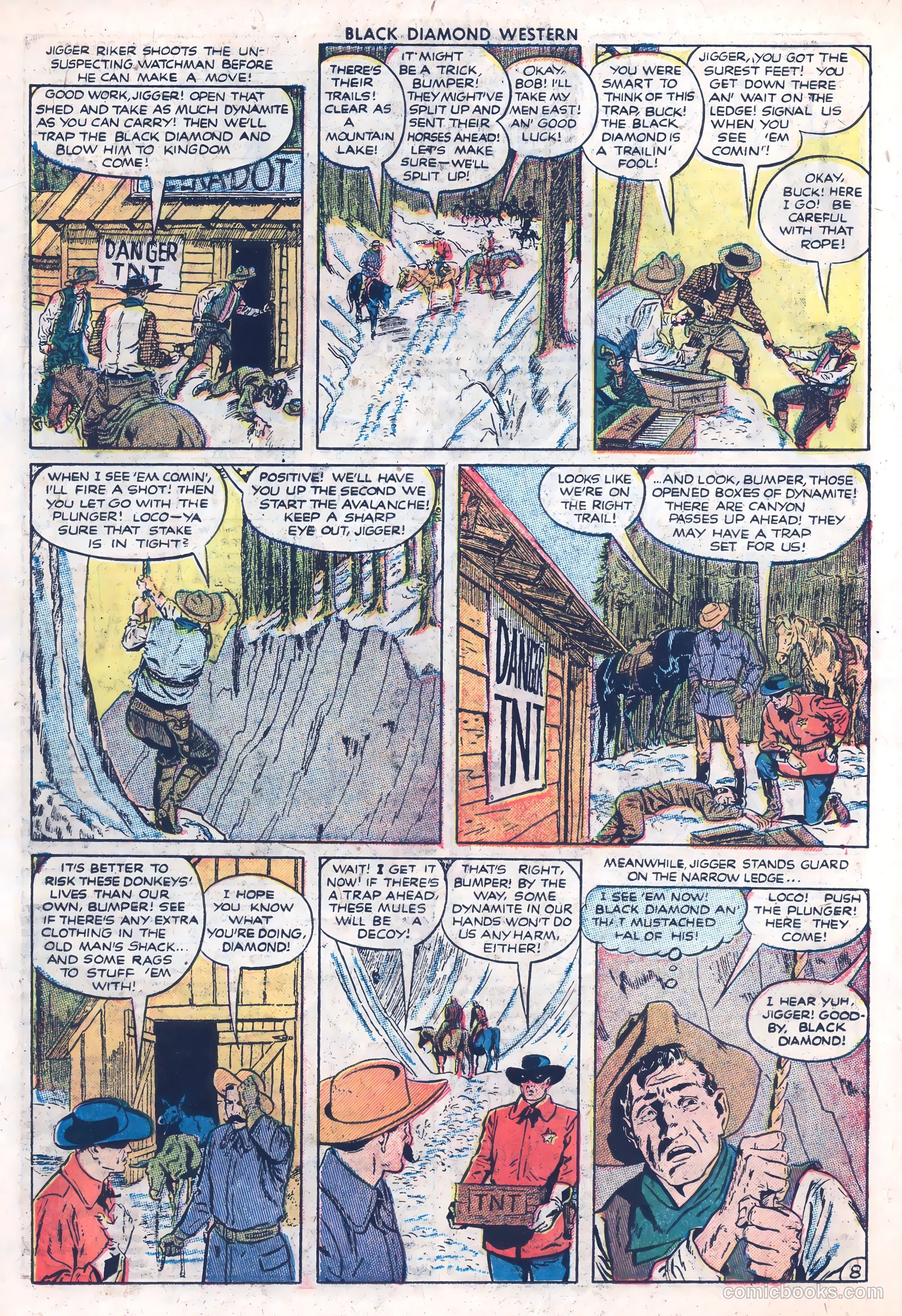 Black Diamond Western #26 (1949) — page 24 of 52