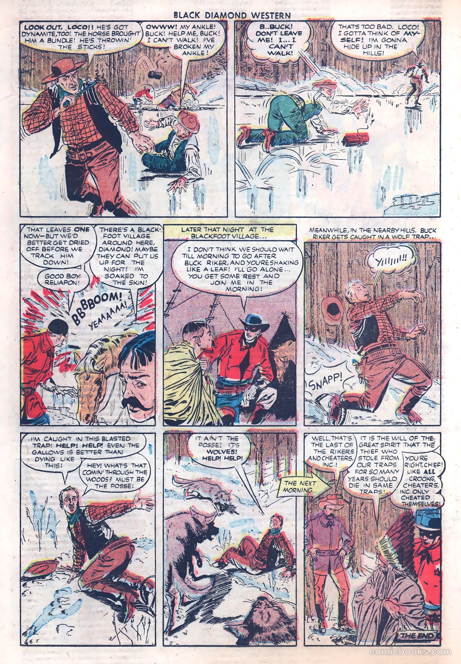 Black Diamond Western #26 (1949) — page 26 of 52
