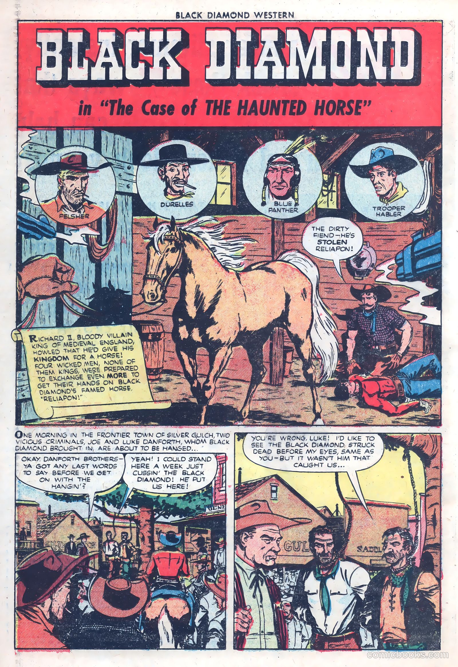 Black Diamond Western #26 (1949) — page 32 of 52
