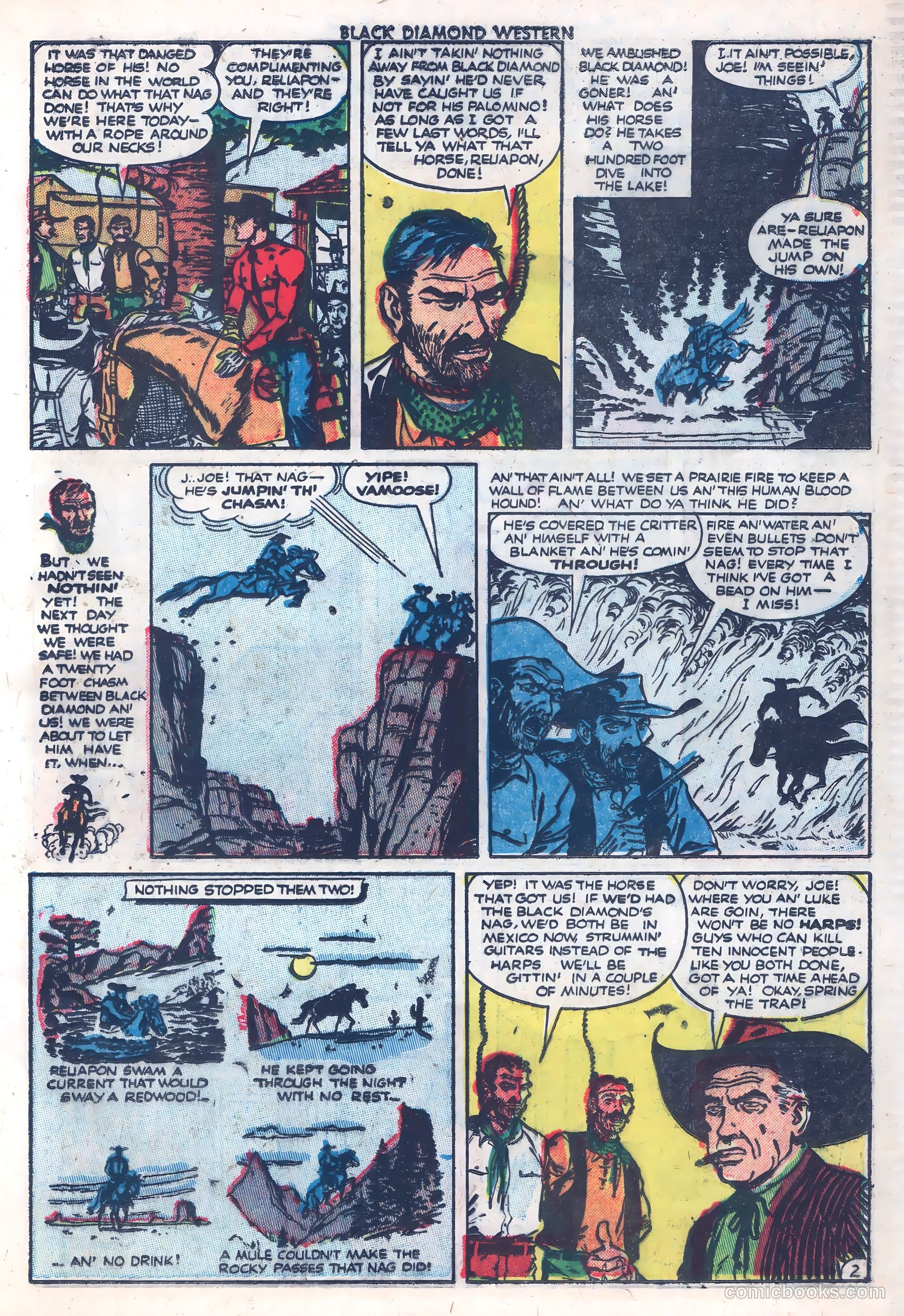 Black Diamond Western #26 (1949) — page 33 of 52
