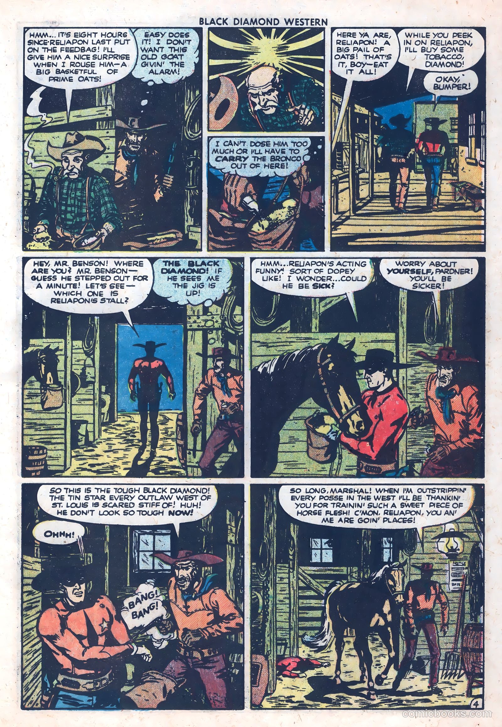 Black Diamond Western #26 (1949) — page 35 of 52