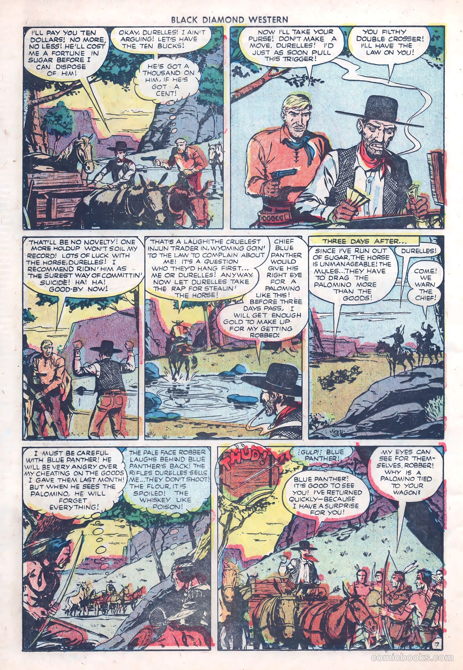 Black Diamond Western #26 (1949) — page 38 of 52