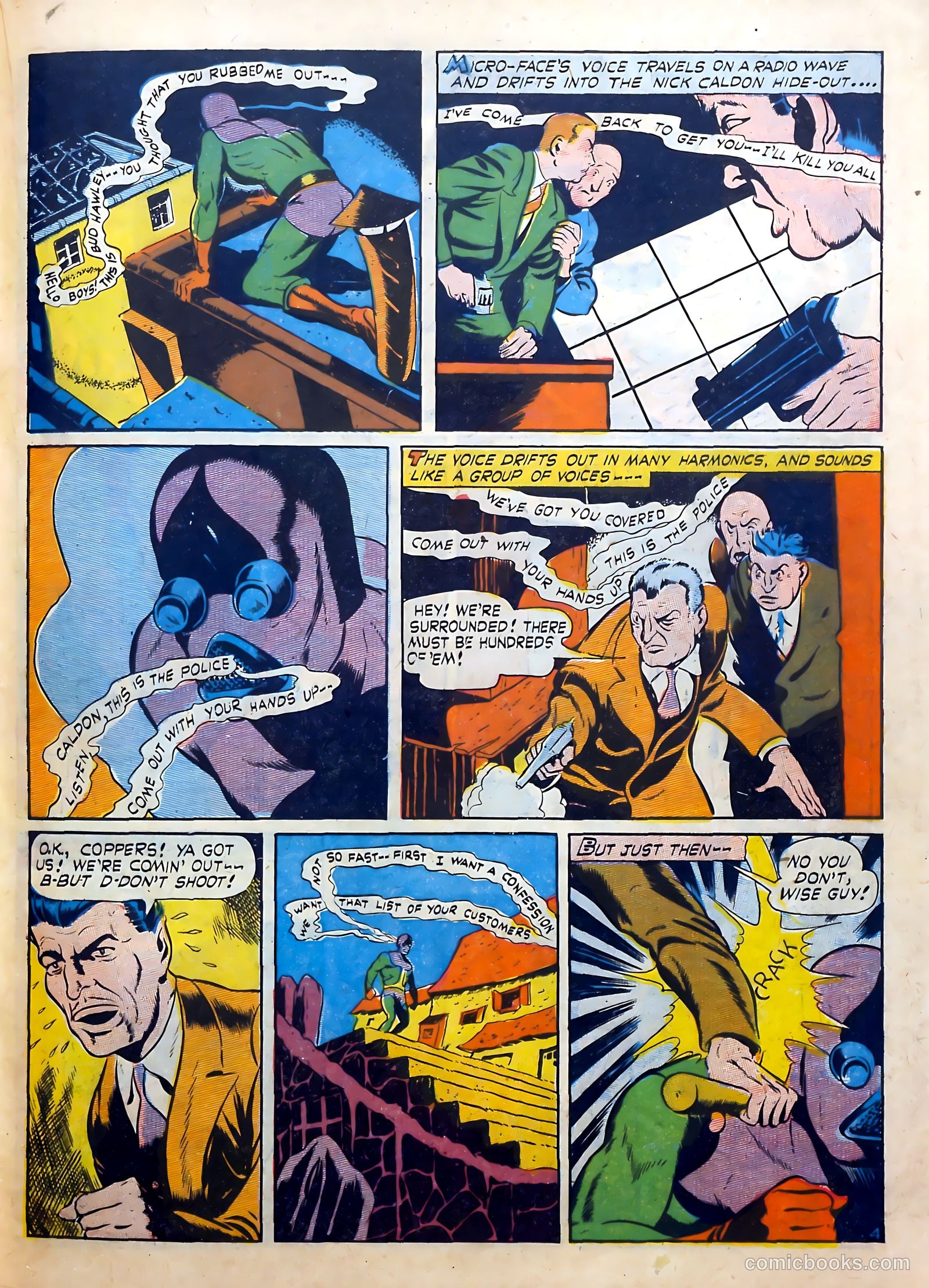 Clue Comics #6 (1943) — page 35 of 68