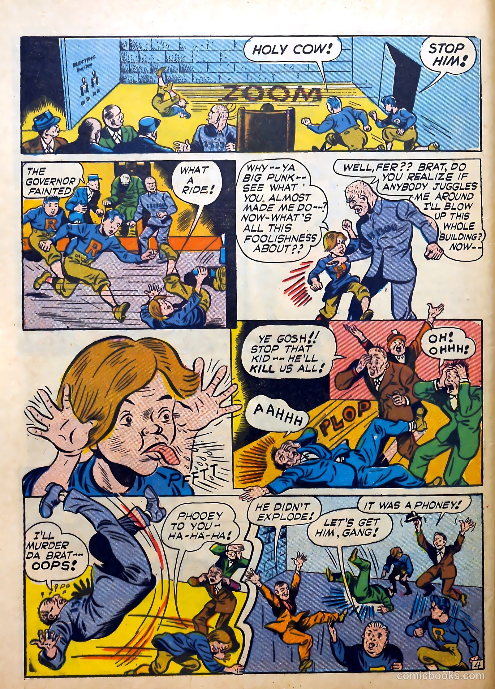 Clue Comics #6 (1943) — page 64 of 68