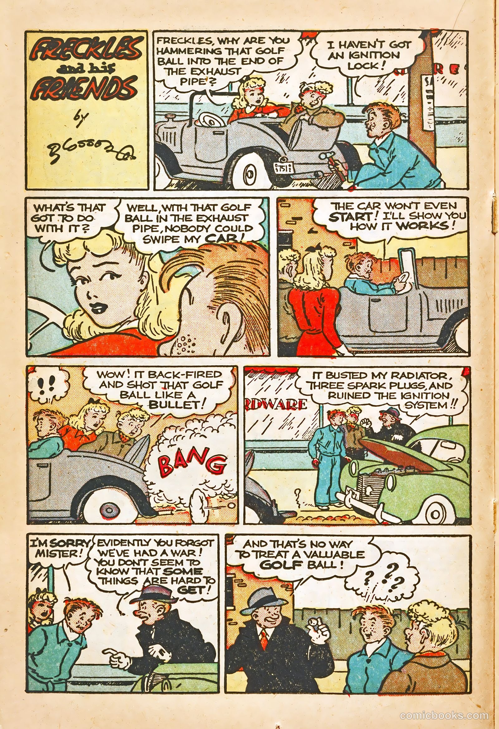 Freckles and His Friends #6 — page 22 of 52