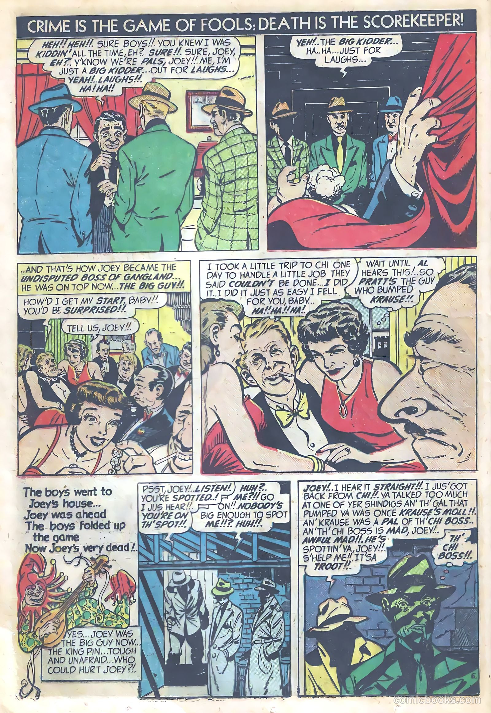 Dead End Crime Stories #1 — page 16 of 52