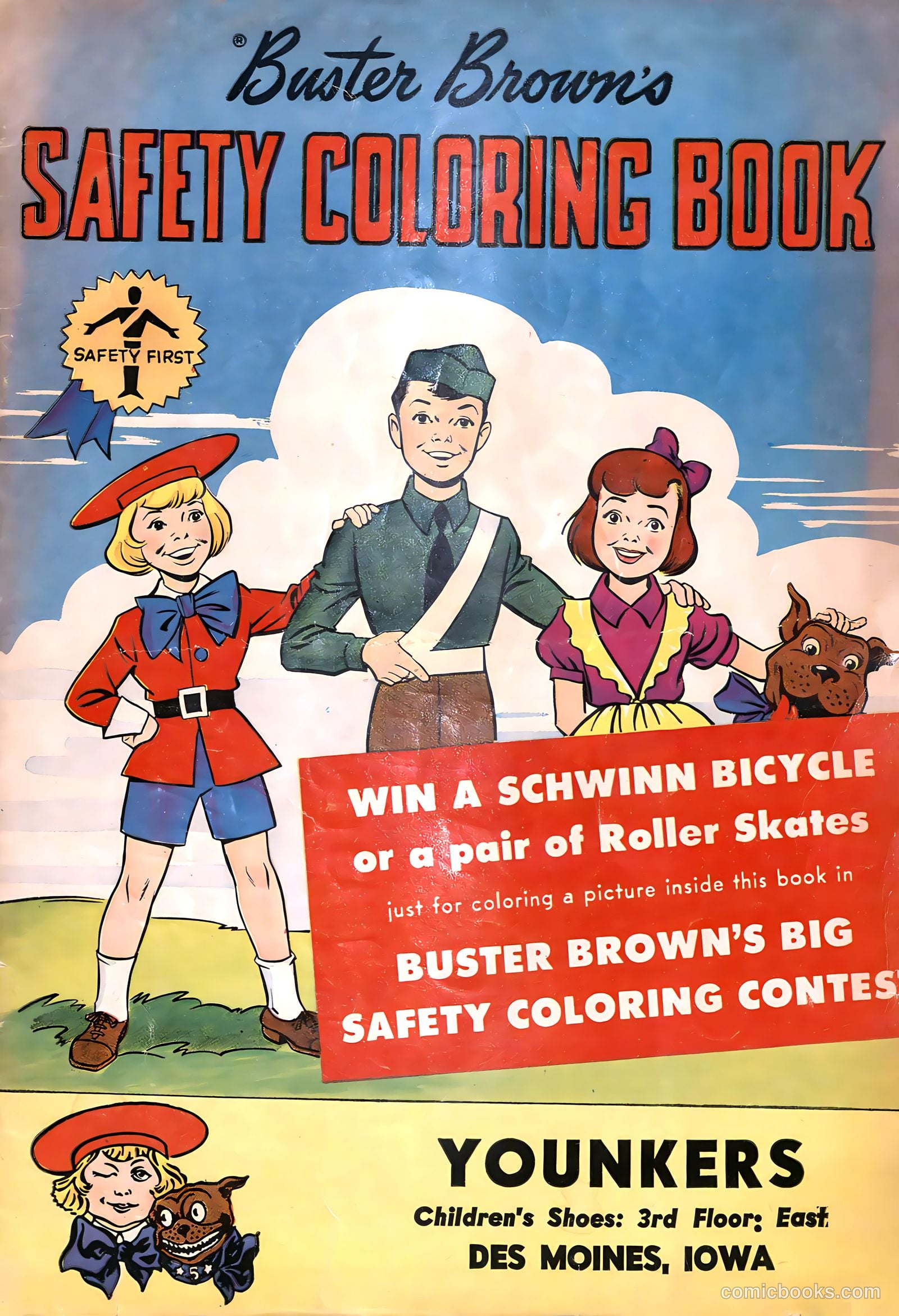 Buster Brown's Safety Coloring Book #1