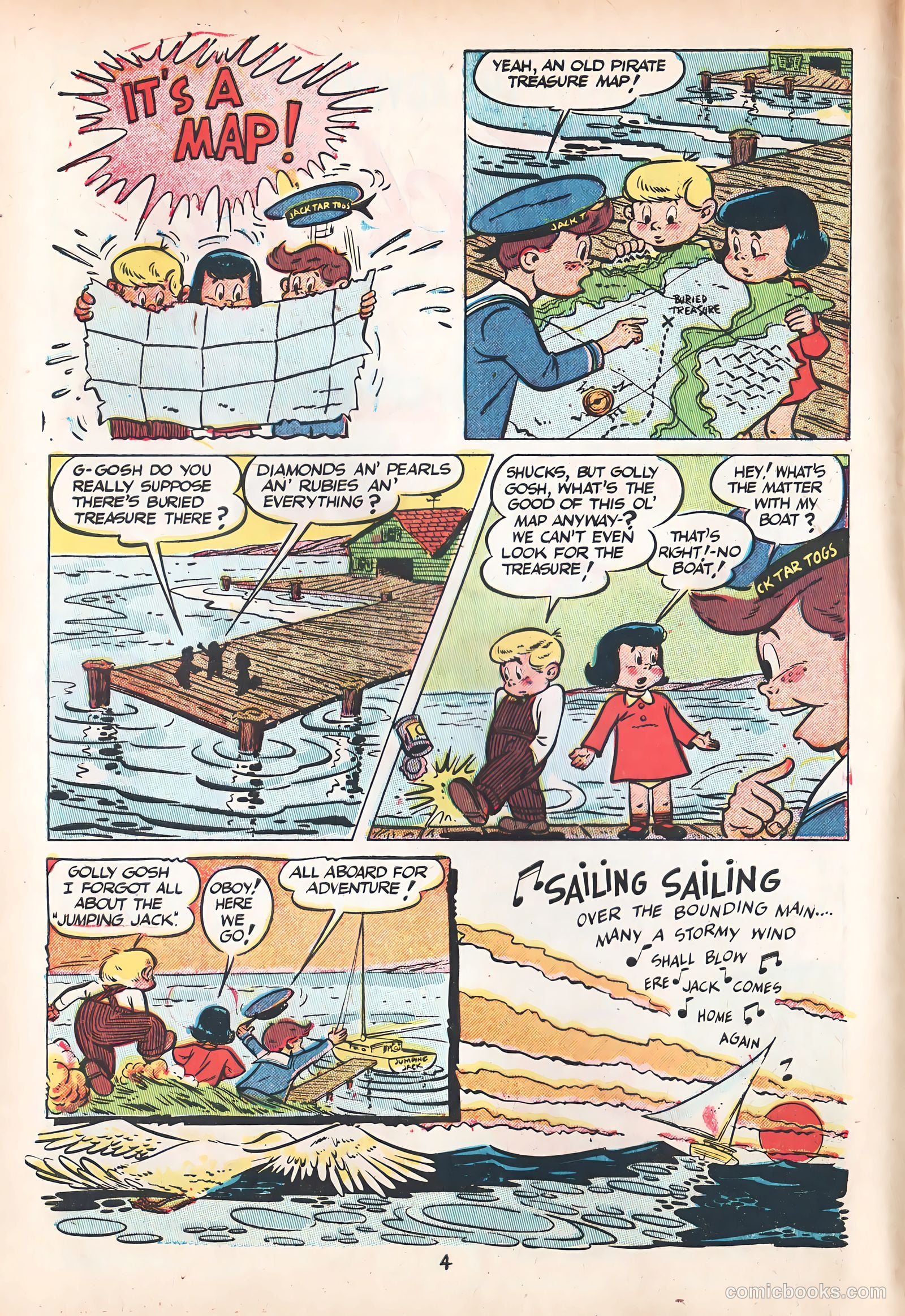 The Adventures of Jack Tar #1 — page 4 of 20
