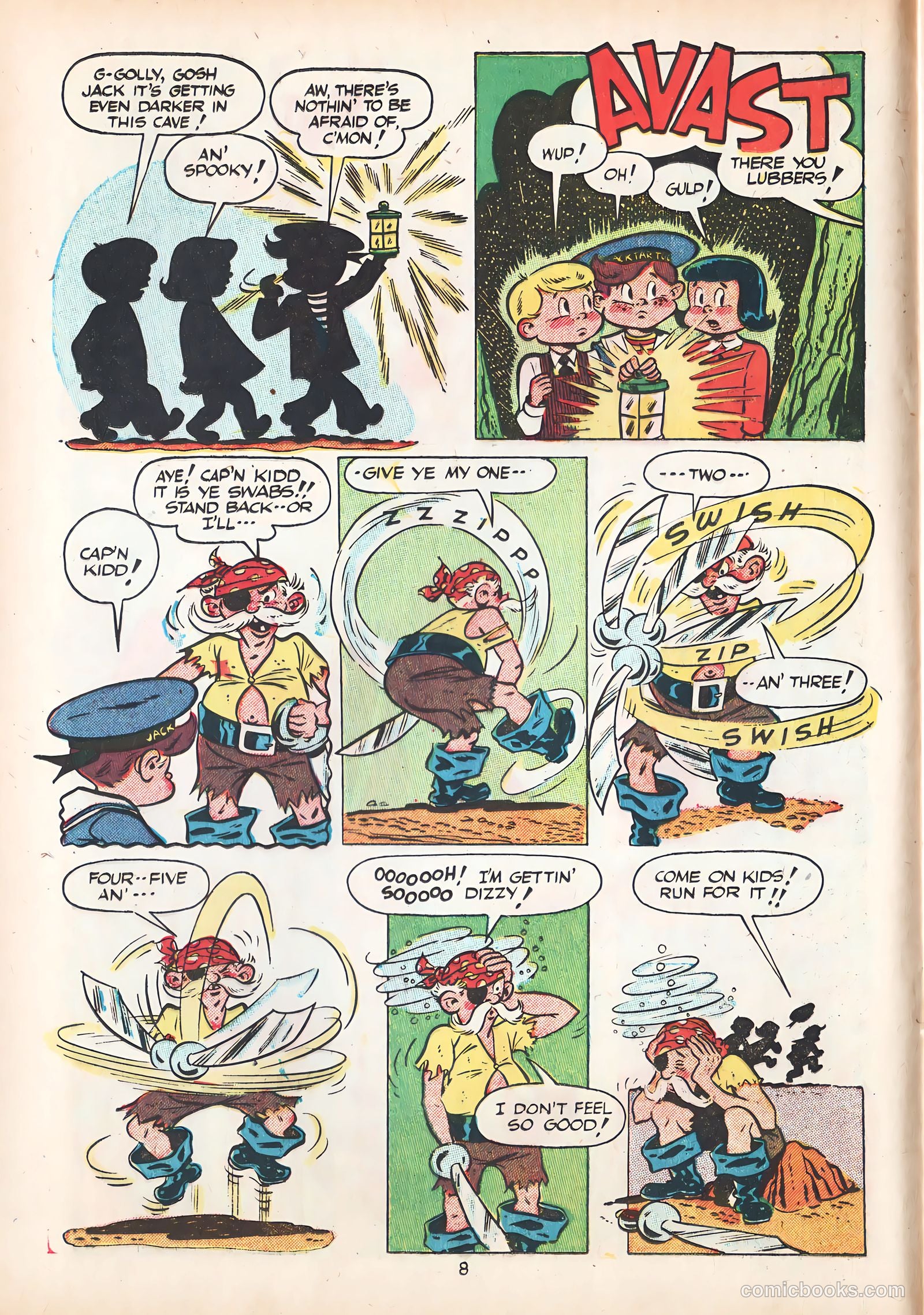 The Adventures of Jack Tar #1 — page 8 of 20