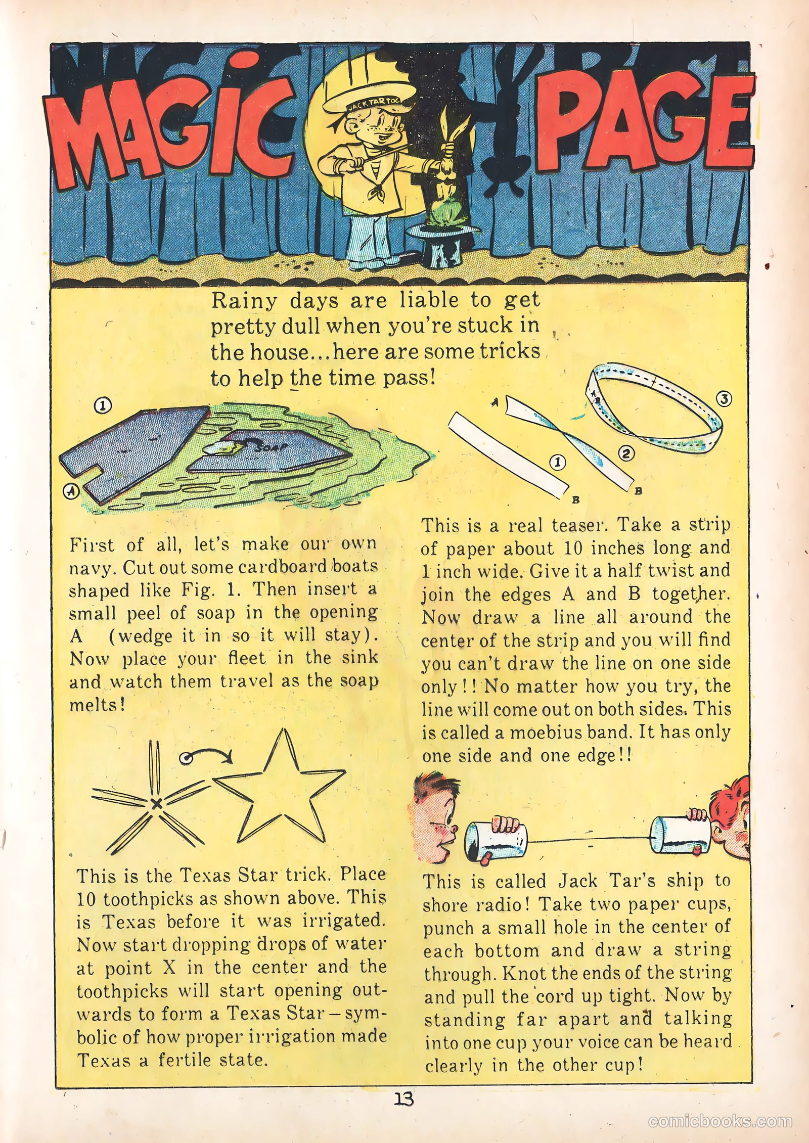 The Adventures of Jack Tar #1 — page 13 of 20