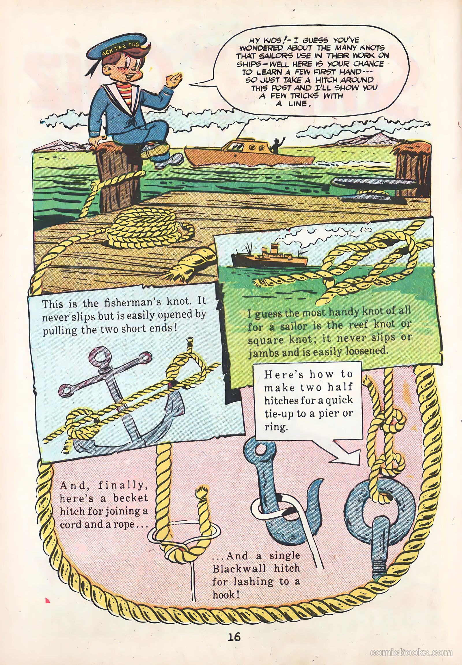 The Adventures of Jack Tar #1 — page 16 of 20