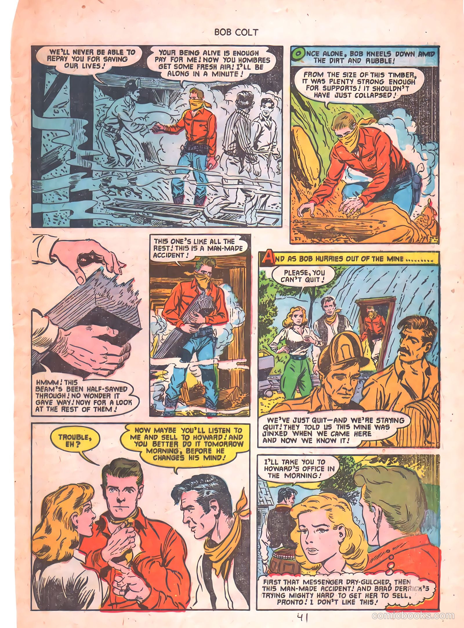 Bob Colt #6 (1951) — page 8 of 33