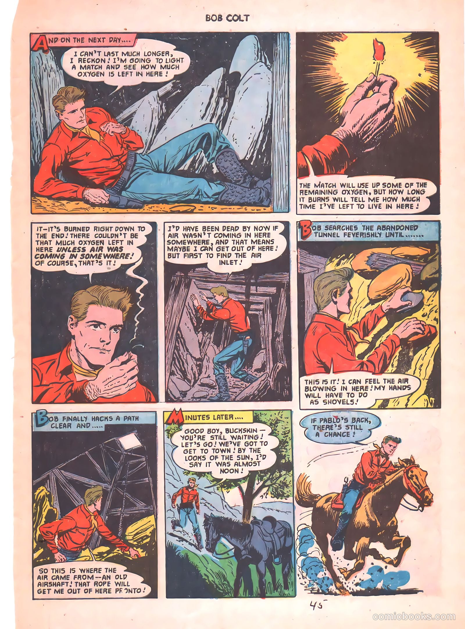 Bob Colt #6 (1951) — page 12 of 33