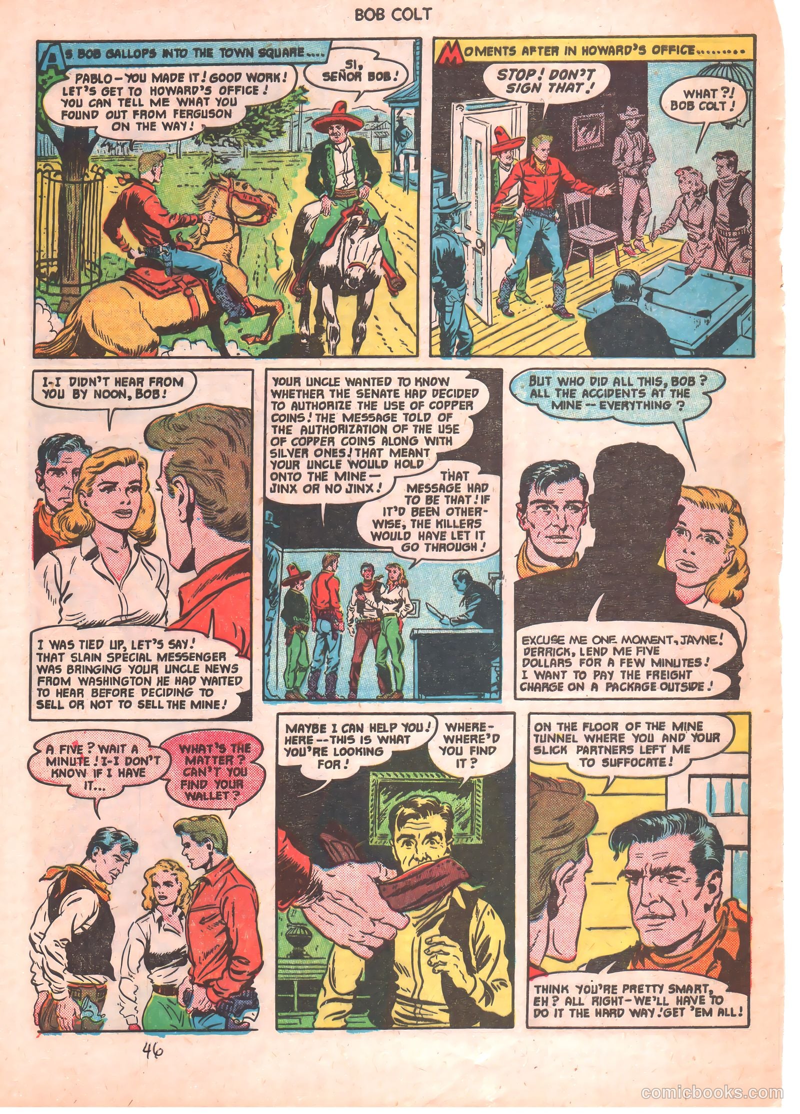 Bob Colt #6 (1951) — page 13 of 33
