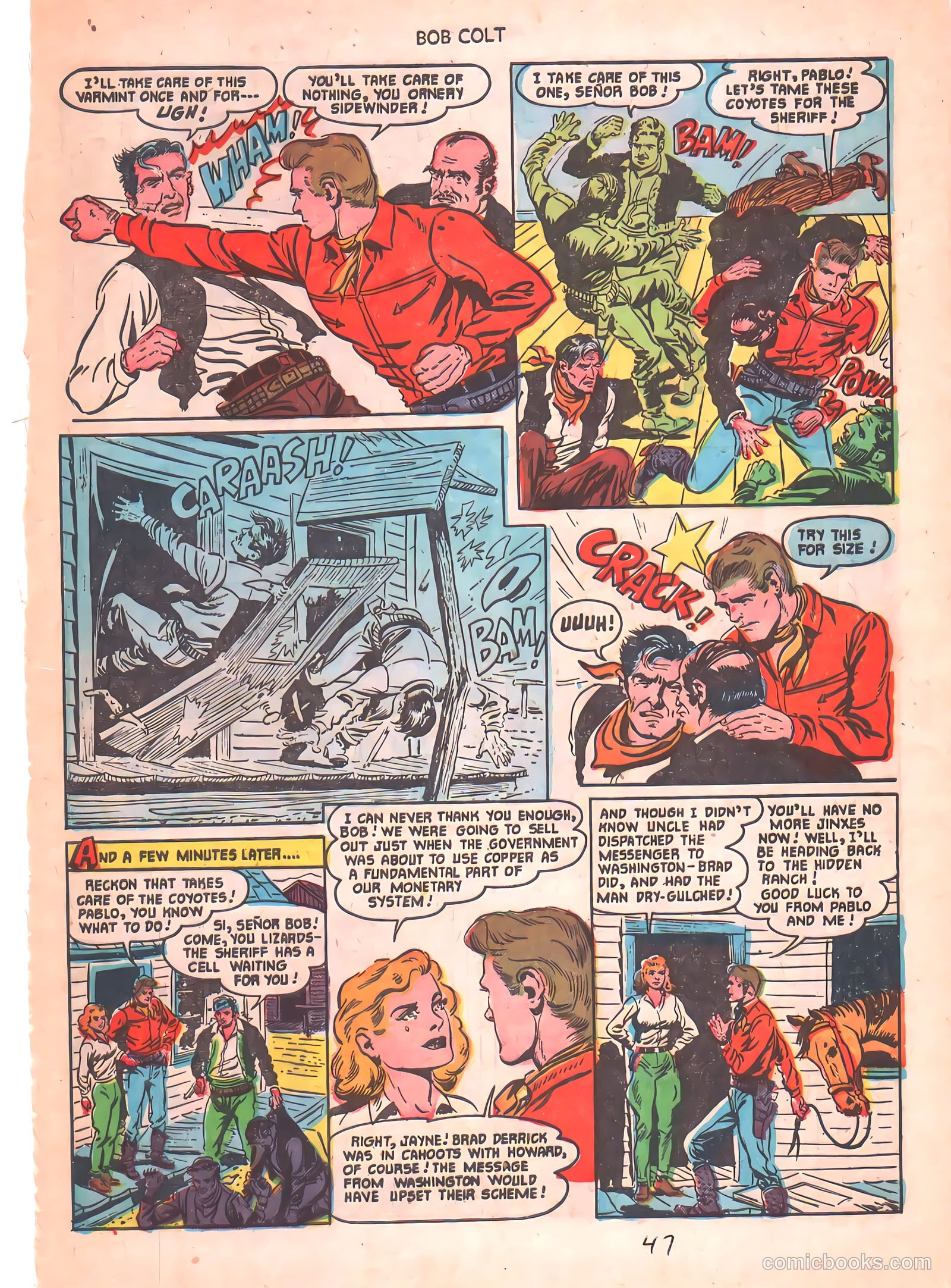 Bob Colt #6 (1951) — page 14 of 33