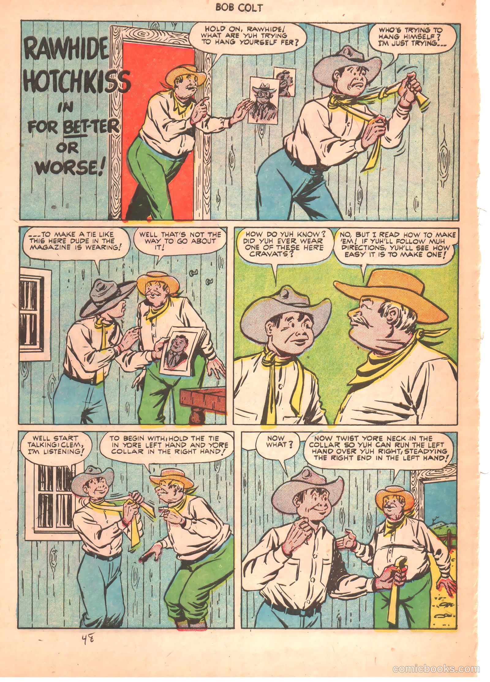 Bob Colt #6 (1951) — page 15 of 33
