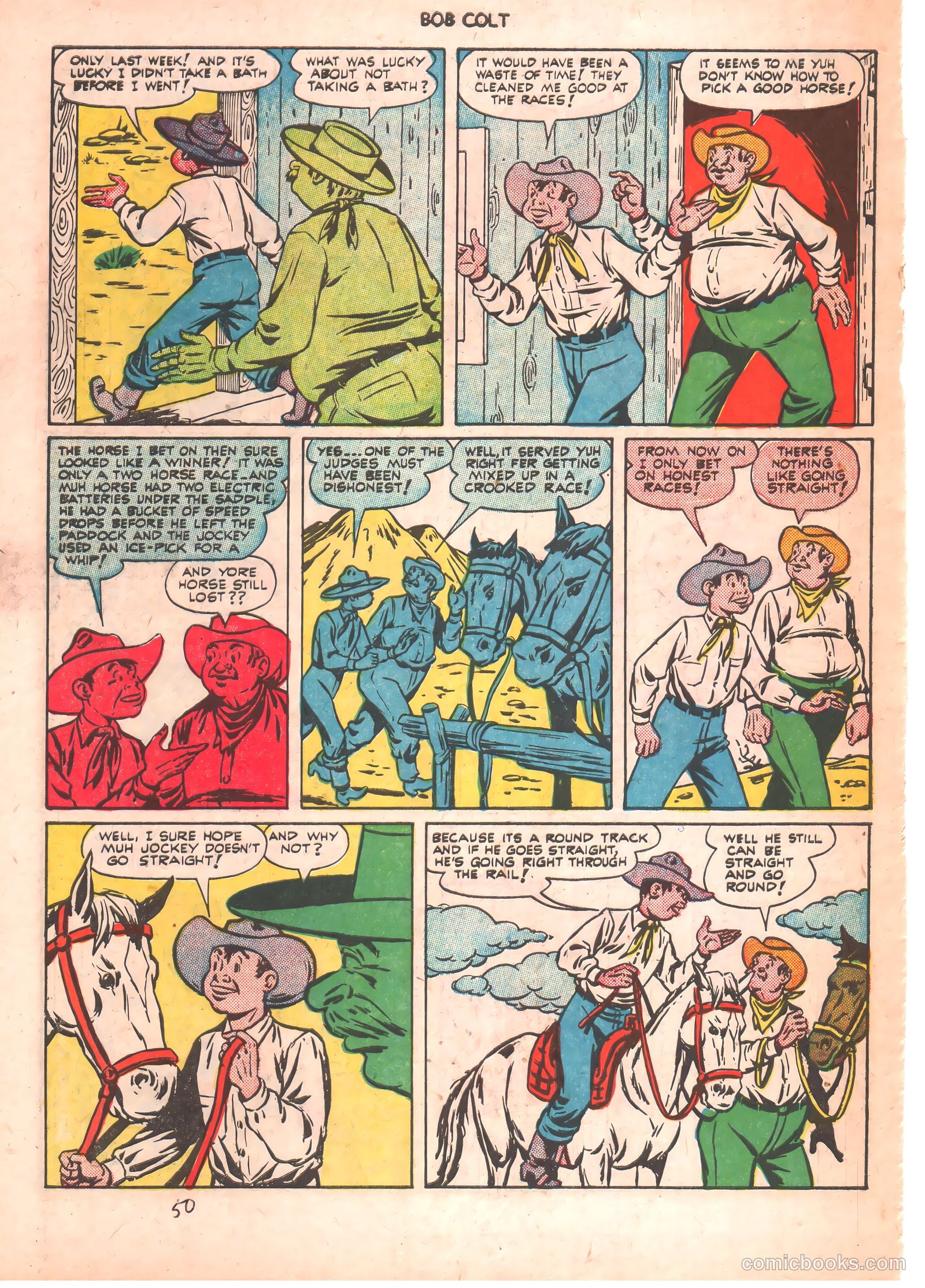 Bob Colt #6 (1951) — page 17 of 33