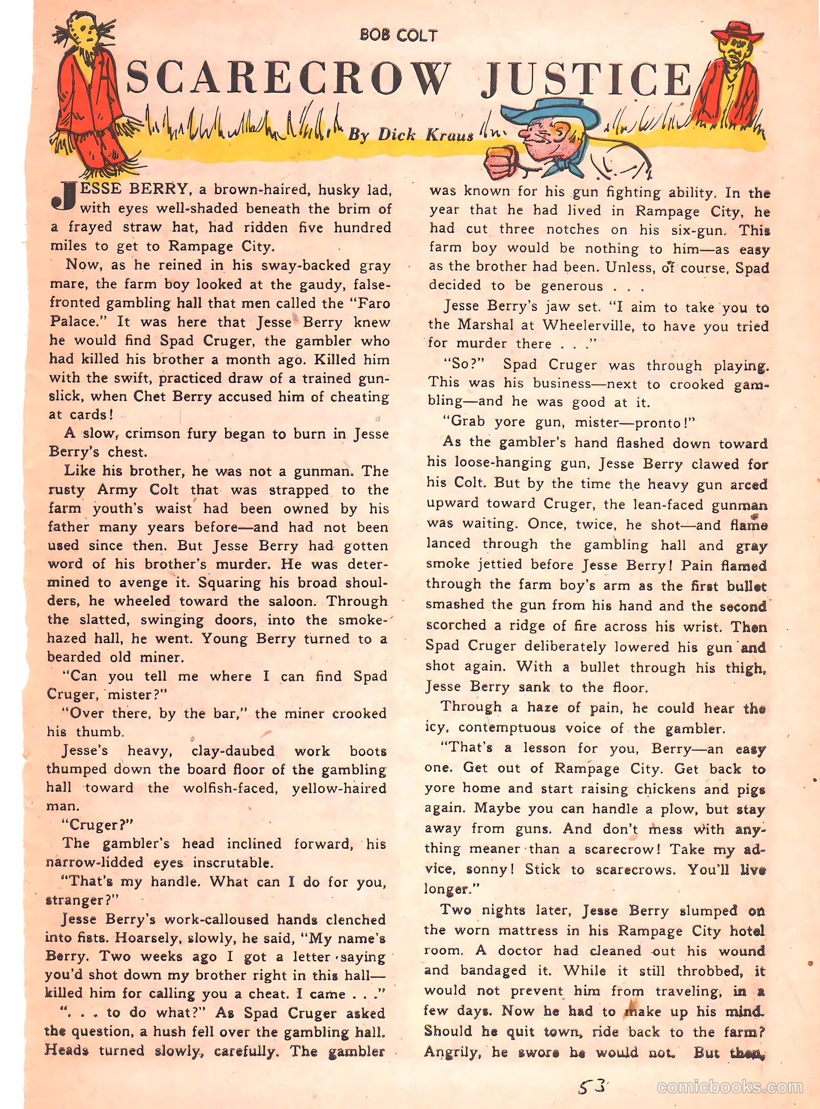 Bob Colt #6 (1951) — page 20 of 33
