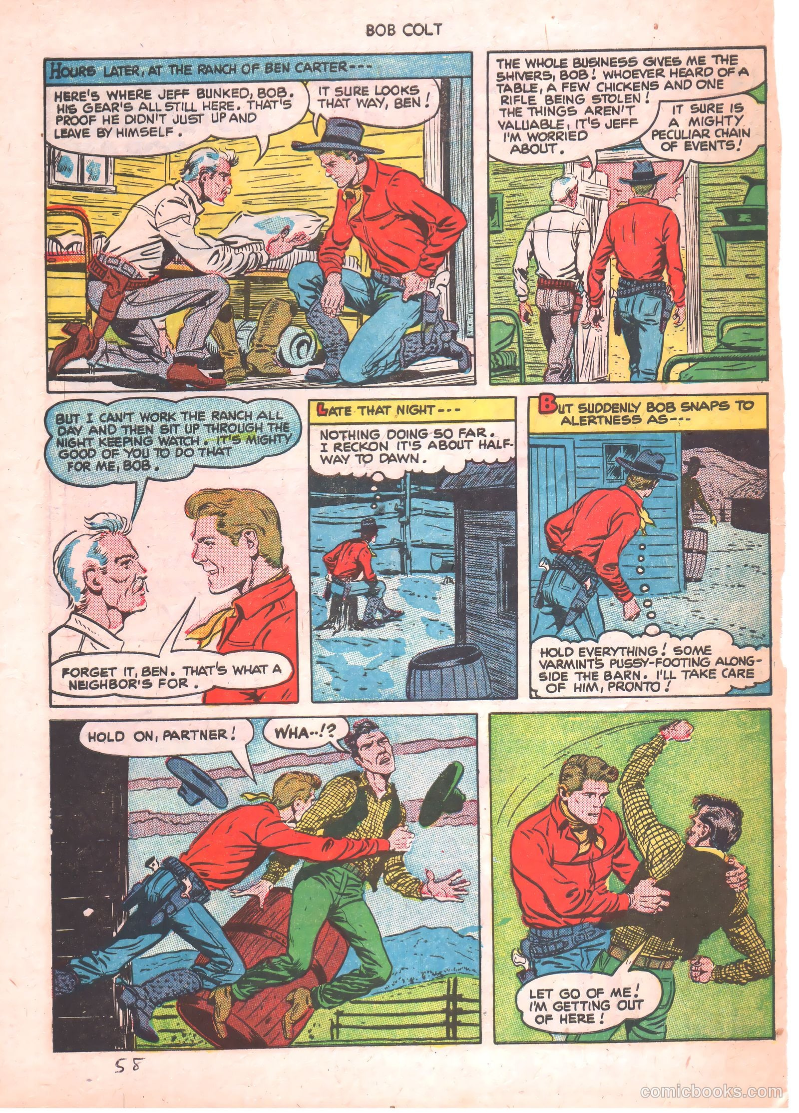 Bob Colt #6 (1951) — page 25 of 33