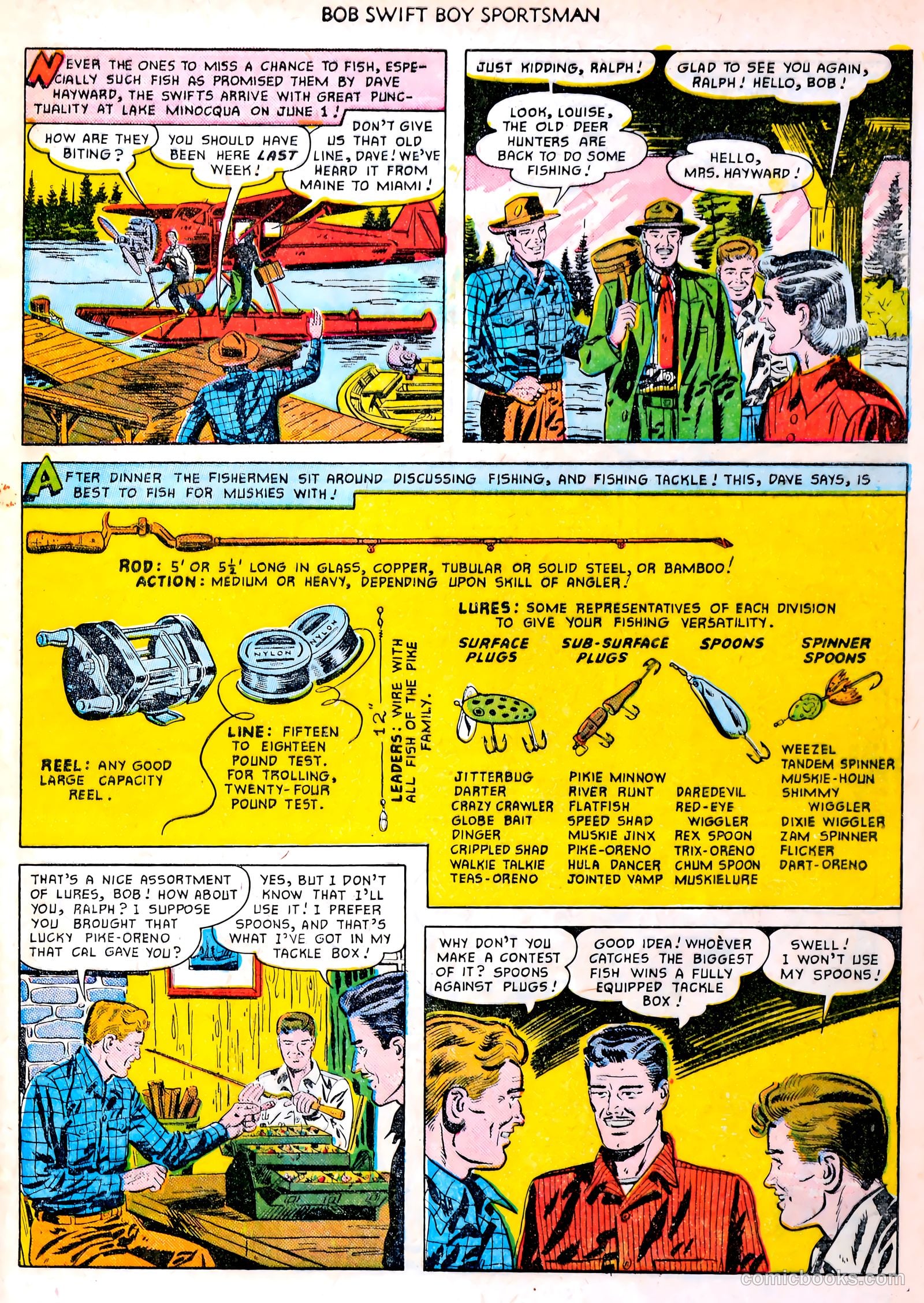 Bob Swift, Boy Sportsman #2 (1951) — page 5 of 35