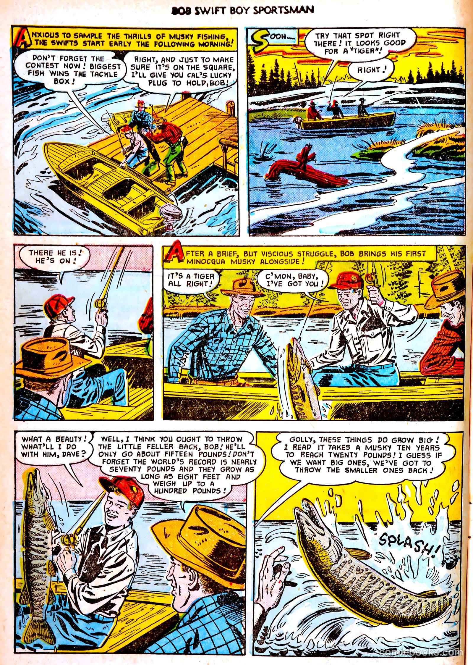 Bob Swift, Boy Sportsman #2 (1951) — page 6 of 35