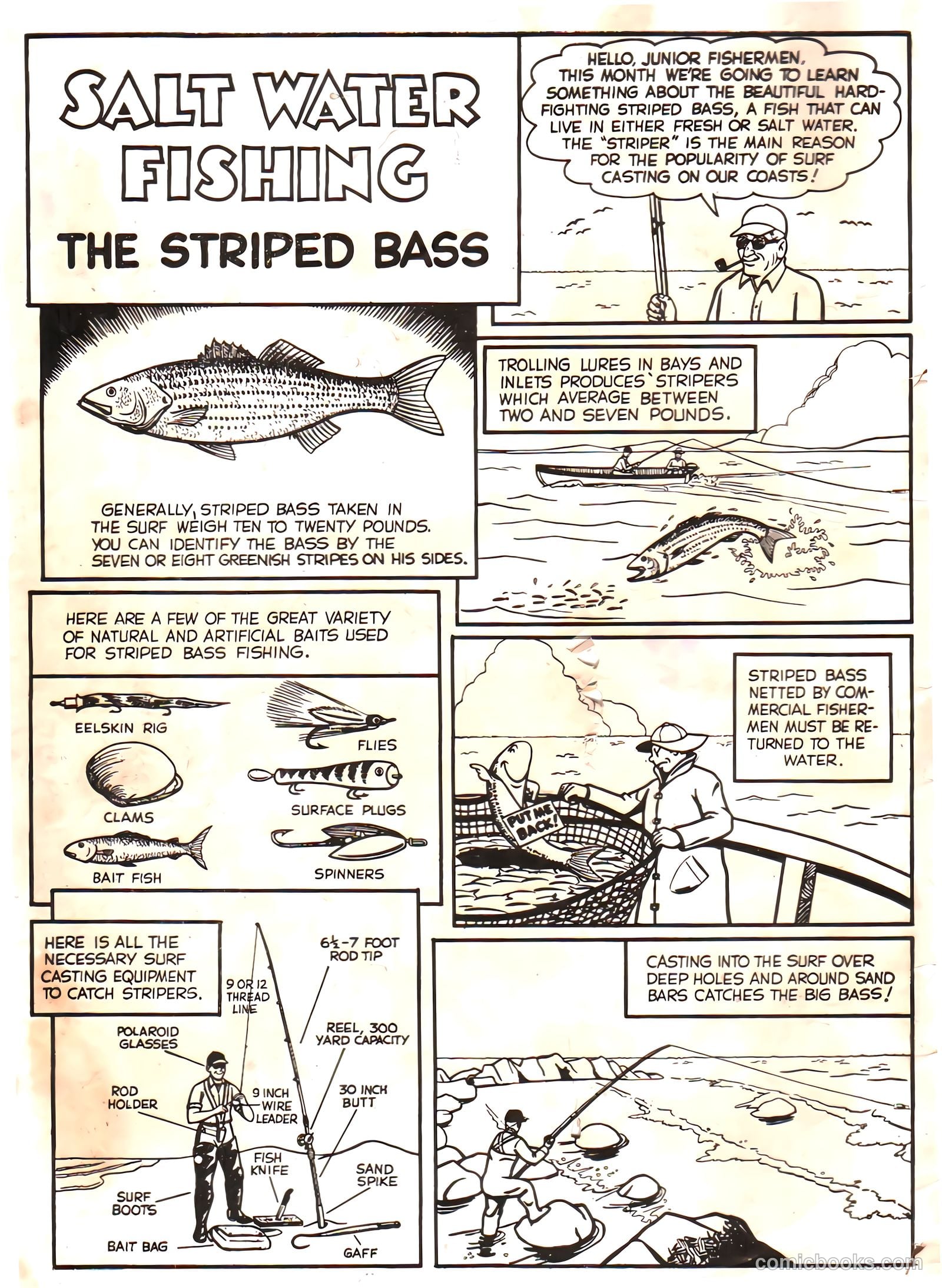 Bob Swift, Boy Sportsman #3 (1951) — page 2 of 36