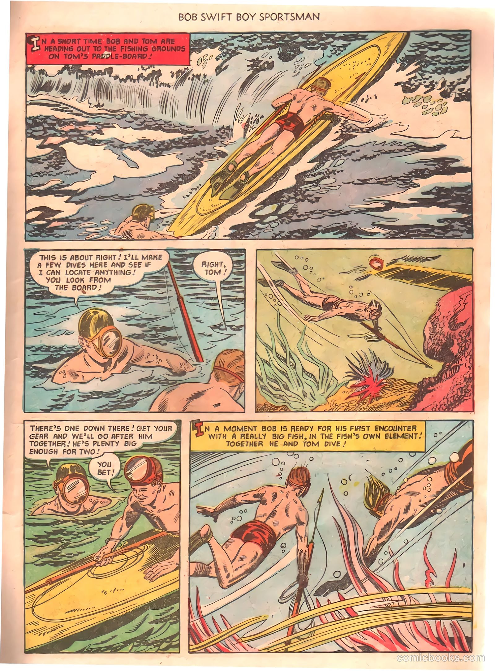 Bob Swift, Boy Sportsman #3 (1951) — page 11 of 36