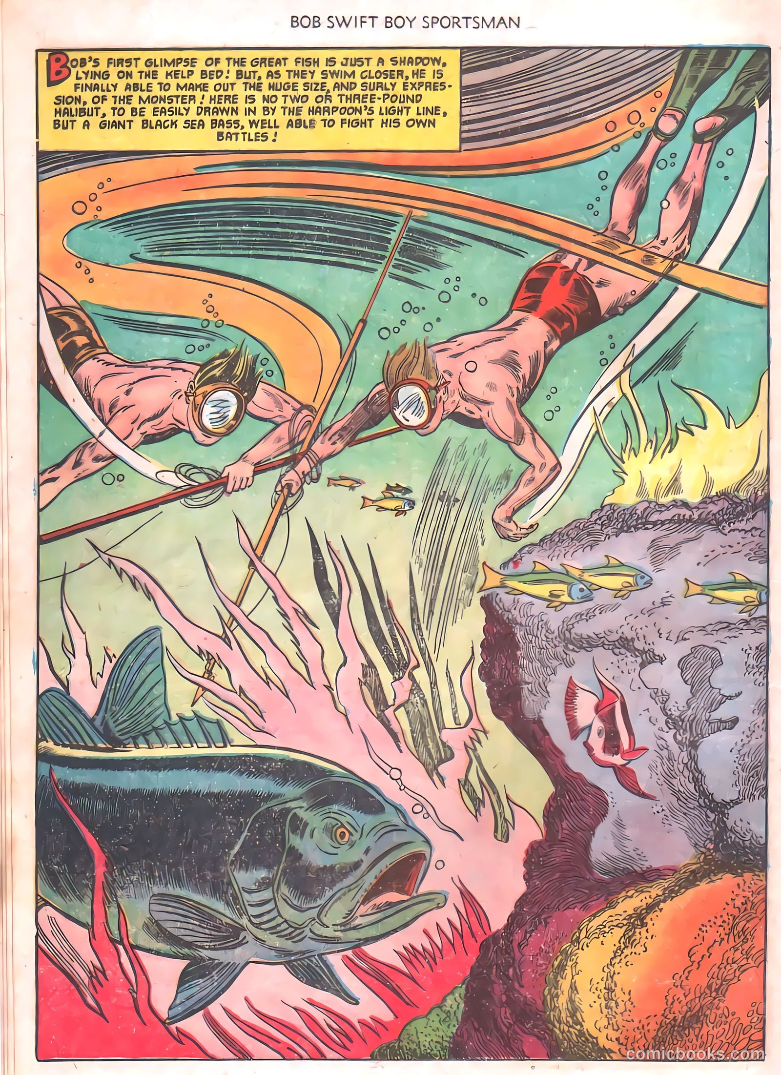 Bob Swift, Boy Sportsman #3 (1951) — page 12 of 36