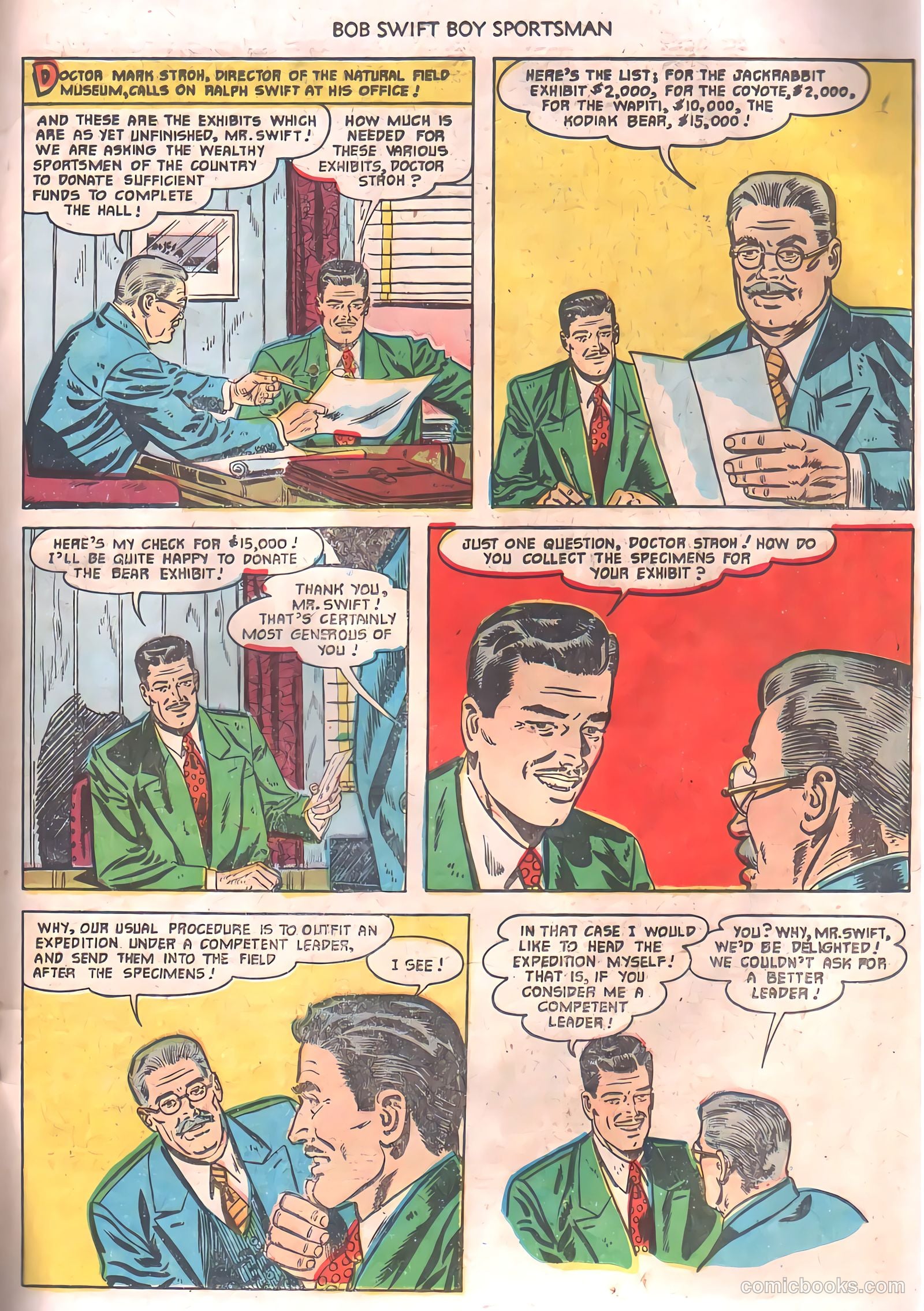 Bob Swift, Boy Sportsman #3 (1951) — page 19 of 36